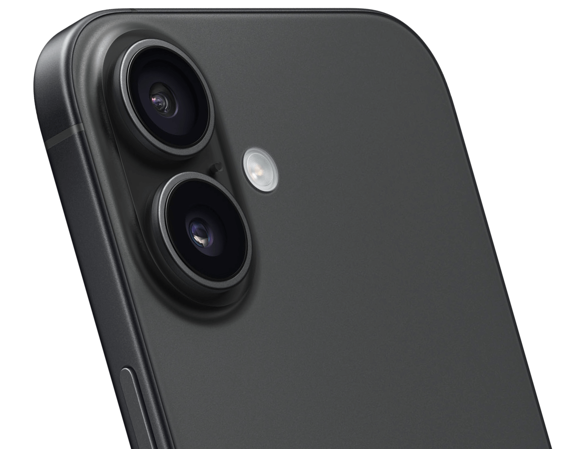 Apple iPhone 16 Schwarz Kamera.