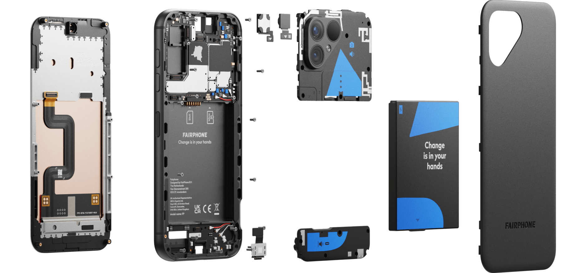Einzelne Module Fairphone 5.