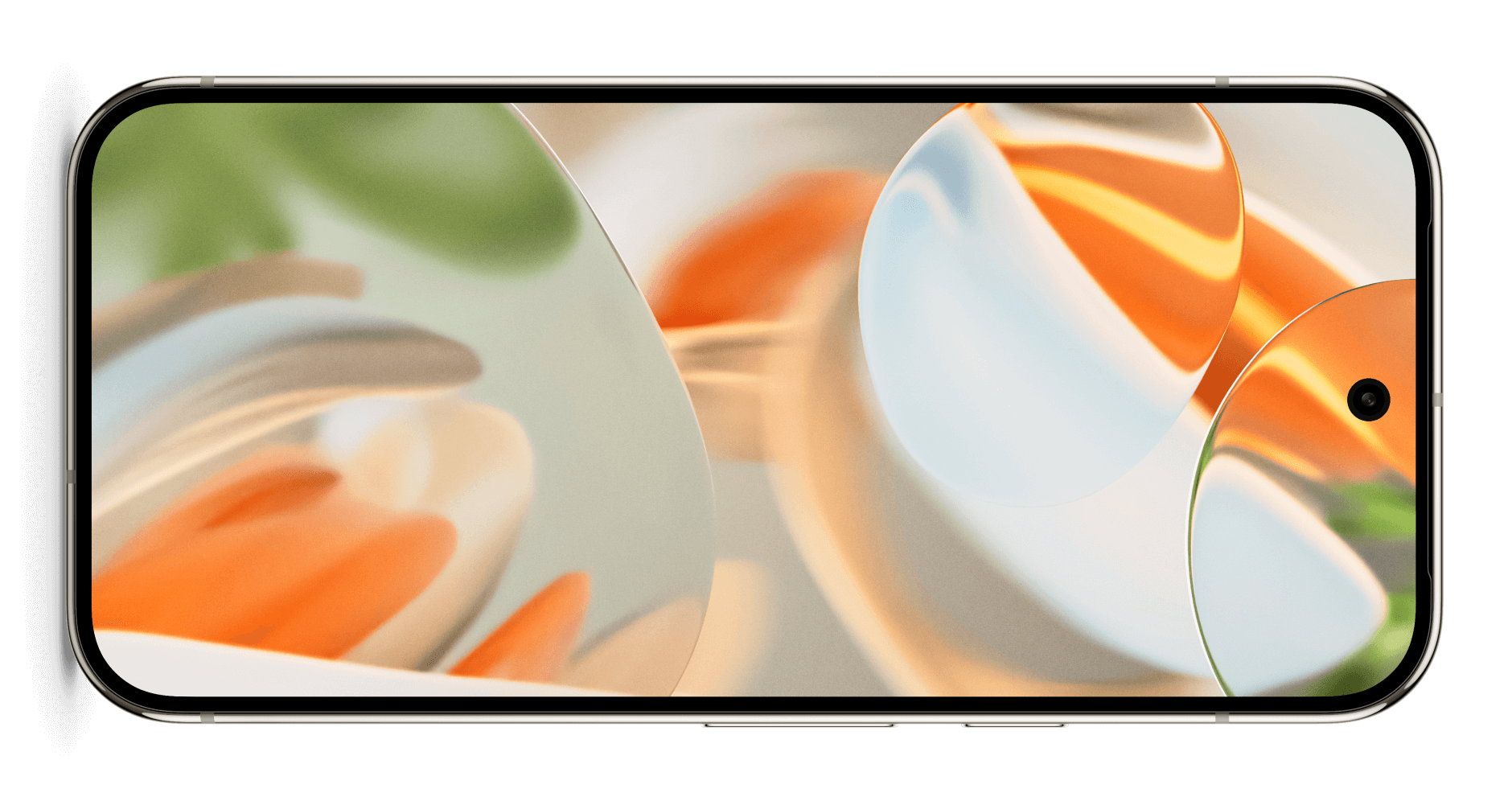 Vorderansicht Google Pixel 9 Pro.