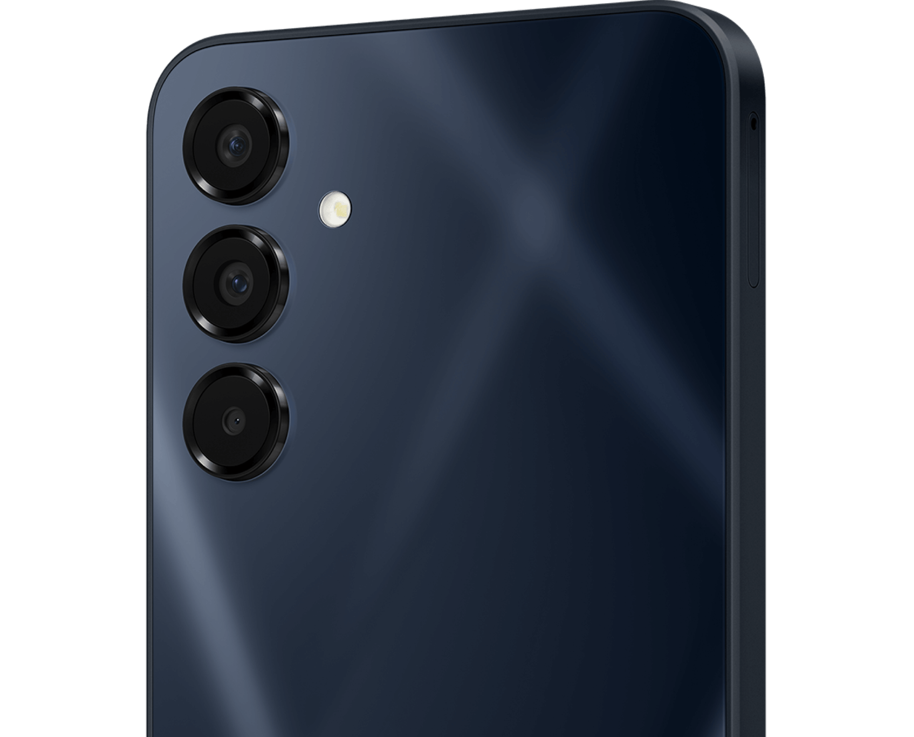 Detailansicht Kamera Samsung Galaxy A16 Blauschwarz.