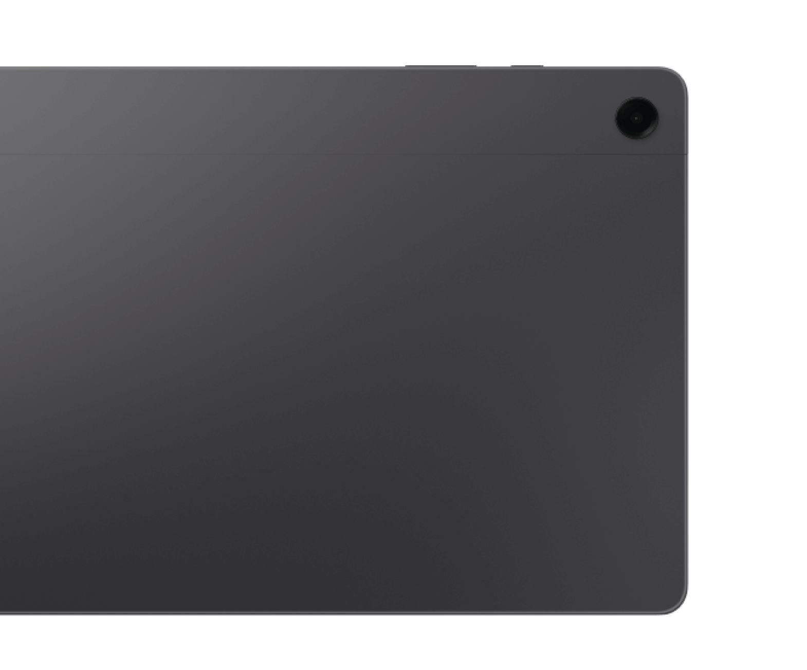 Rückansicht Samsung Galaxy Tab A9 Plus Graphit.