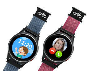 Zwei Kidswatches in verschiedenen Farben. Zwei Kidswatches in verschiedenen Farben.