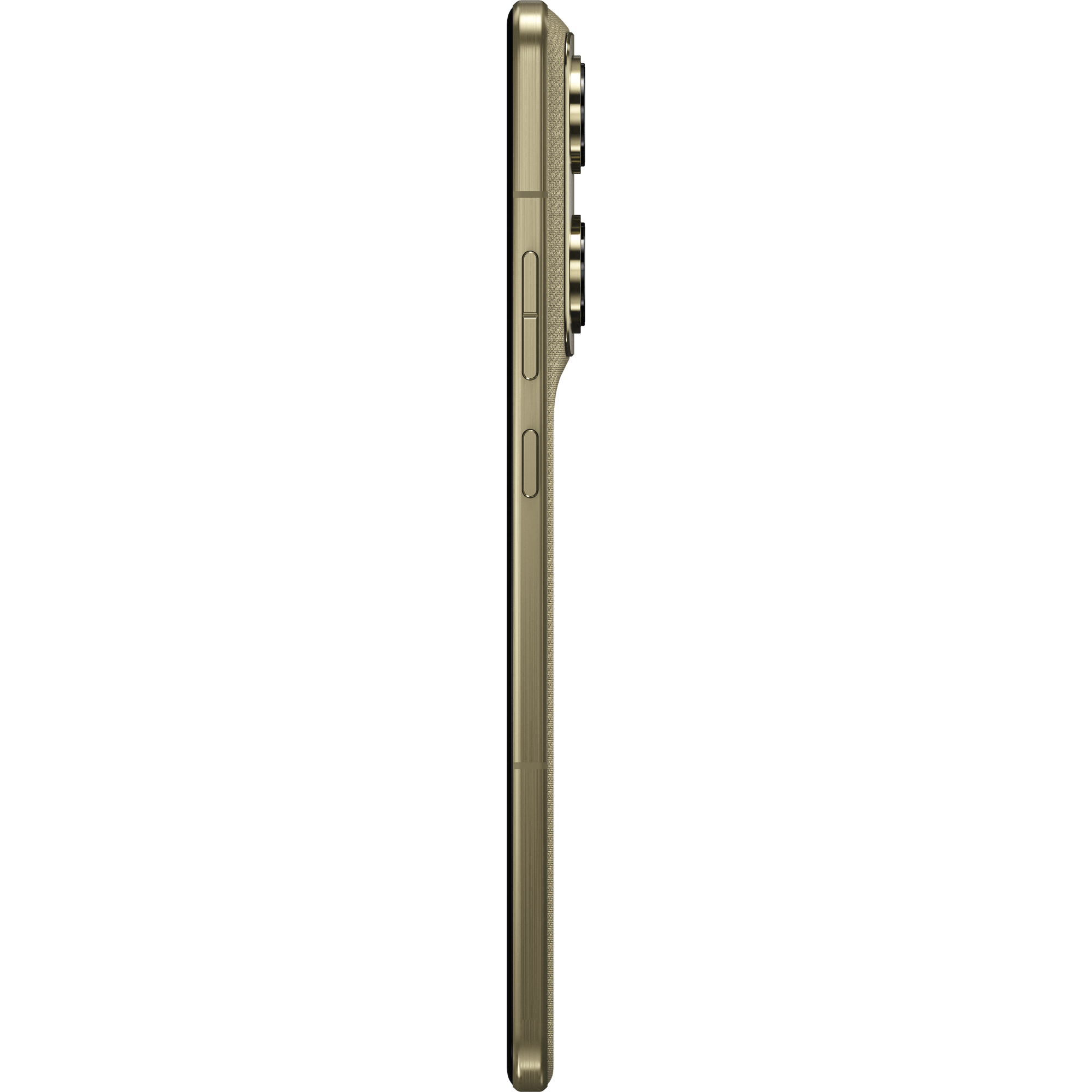 Seitenansicht Motorola Signature in der Farbe Martini Olive.
