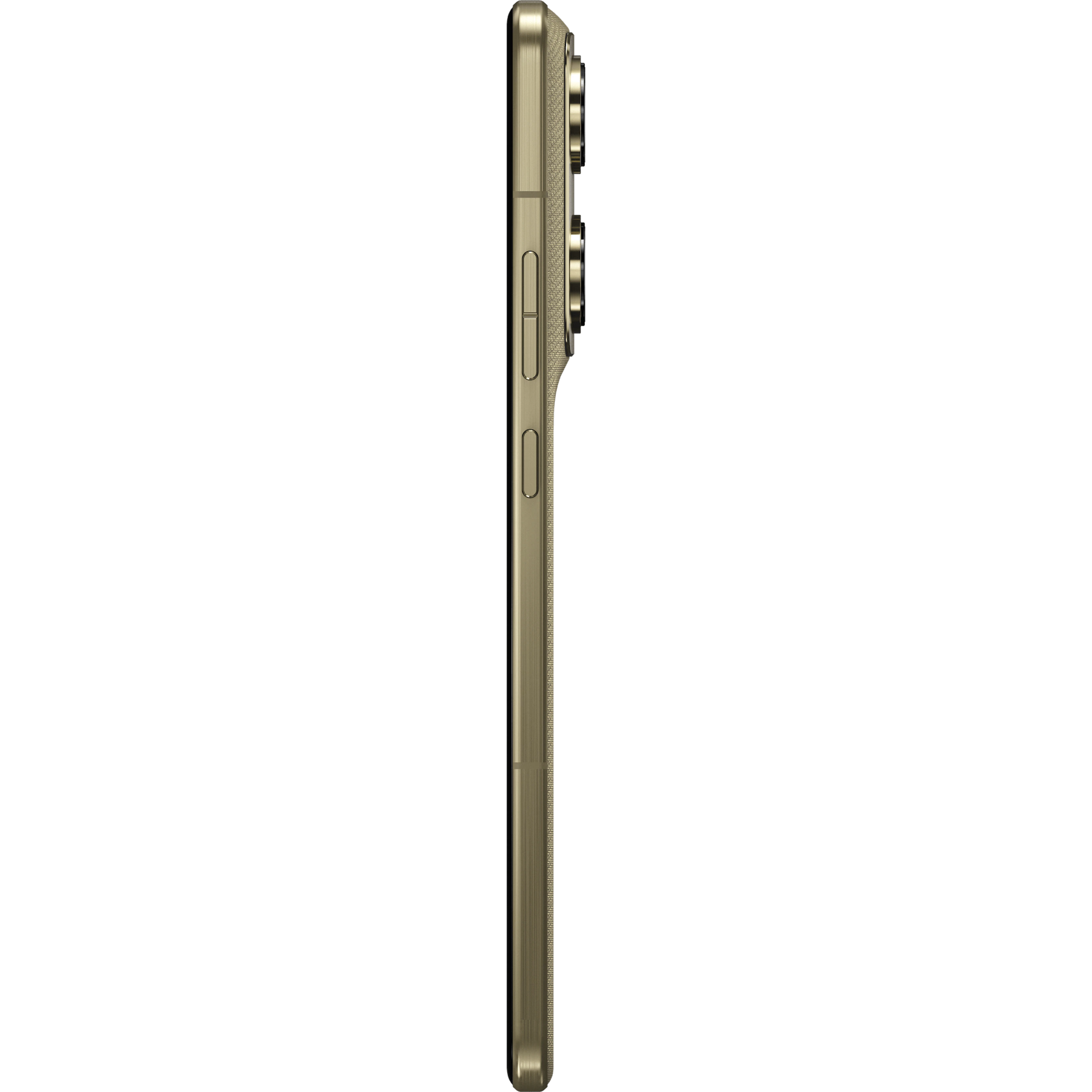Seitenansicht Motorola Signature in der Farbe Martini Olive.