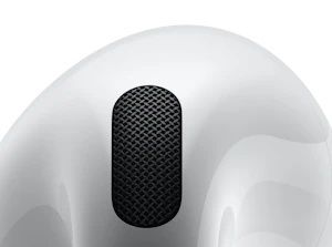 Detailansicht Apple AirPods 4. Detailansicht Apple AirPods 4.