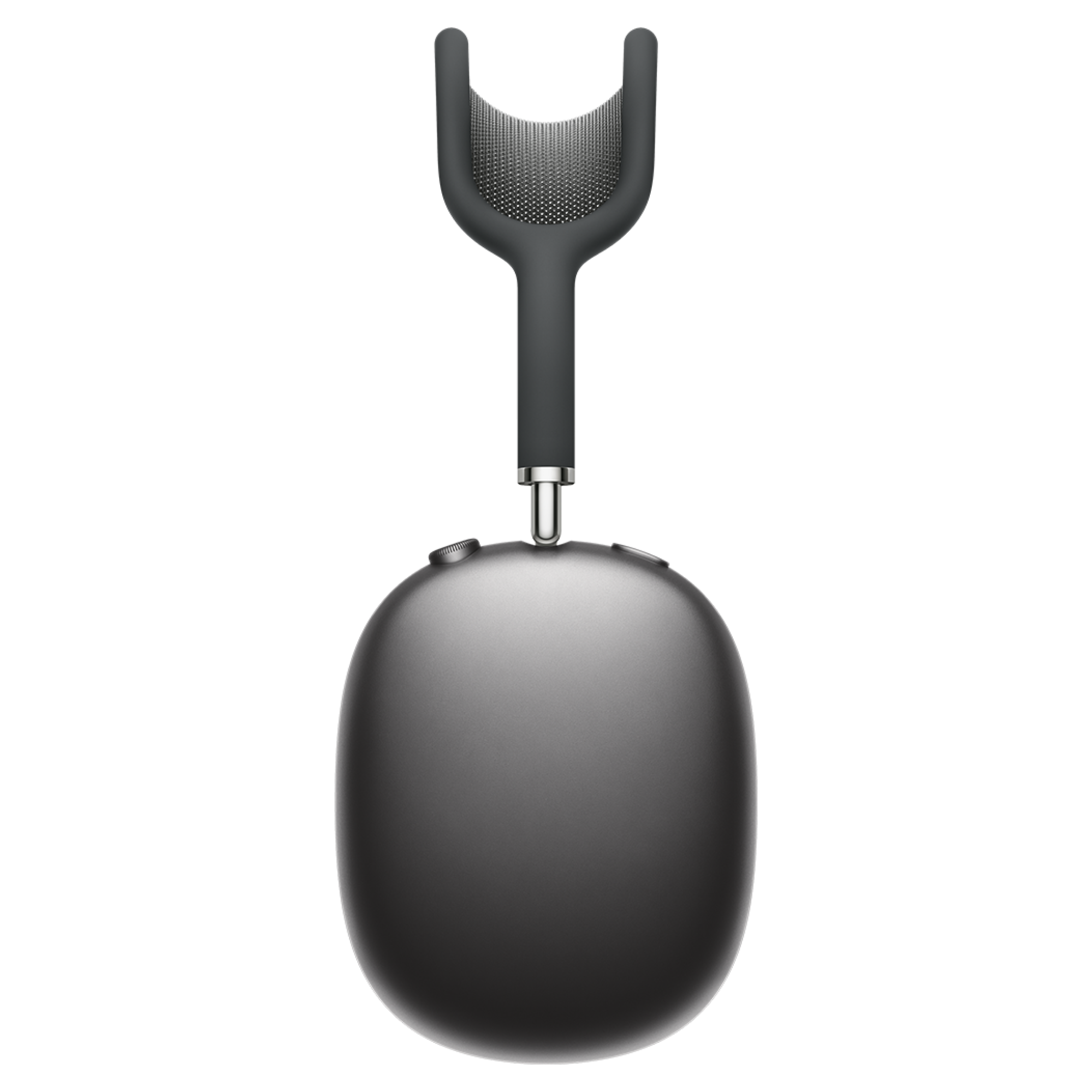 Apple Airpods Max in Schwarz. Seitliche Ansicht.