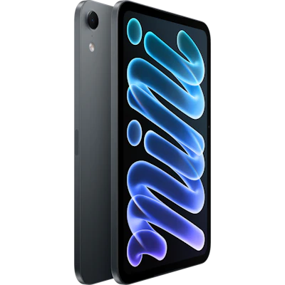 Apple iPad mini A20 Pro Wi-Fi in Midnight, Seitenansicht