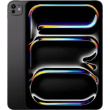 Vorder- und Rückansicht Apple iPad Pro 11" M5 Schwarz.