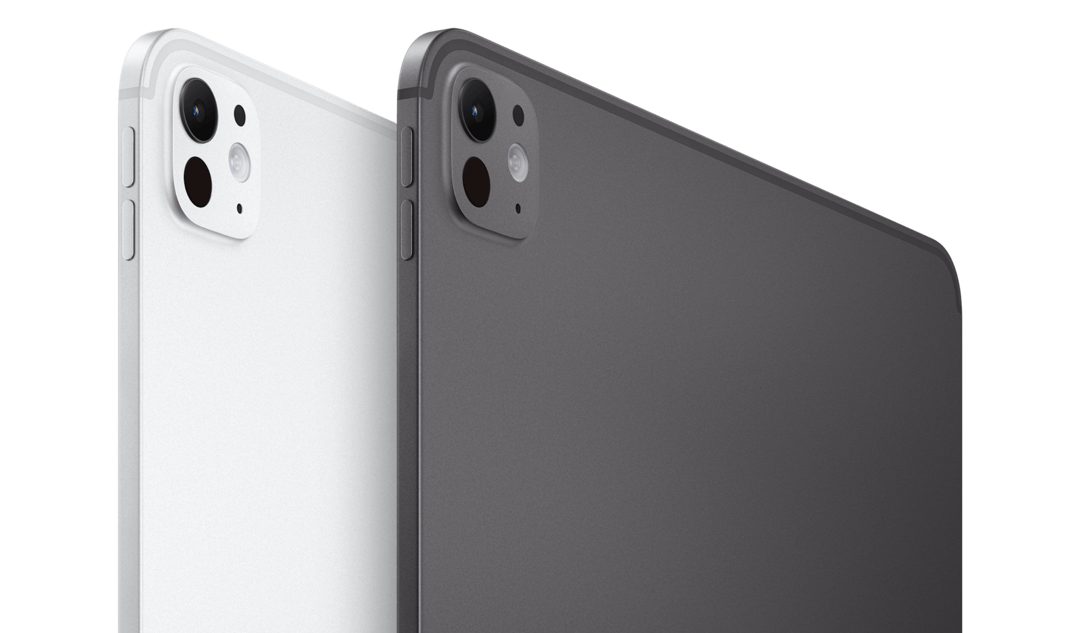 Highlight Bild vom Gerät Detailansicht Kamera Apple iPad Pro 13" M5 in verschiedenen Farben.