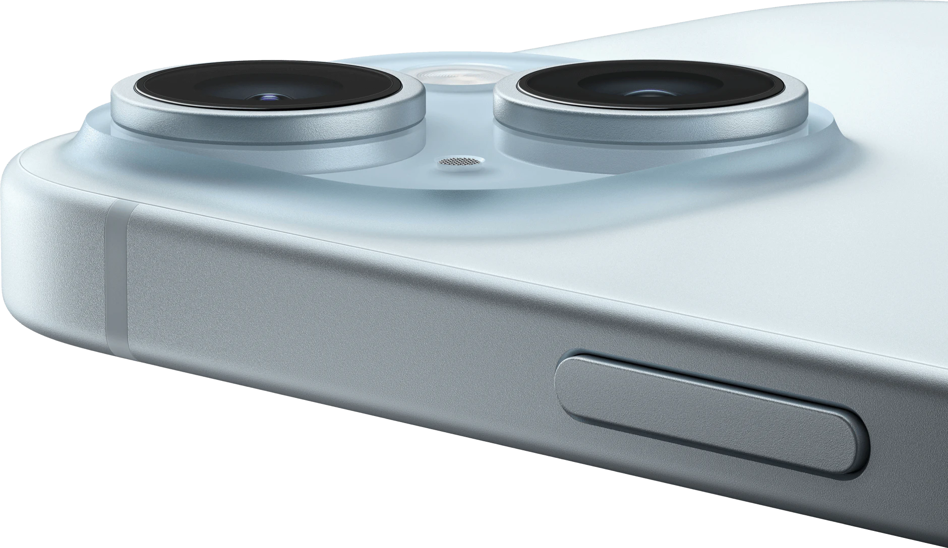 Highlight Bild vom Gerät Detailansicht iPhone 15 Kamera.