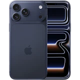 Rück- & Frontansicht Apple iPhone 17 Pro Max Deep Blue.
