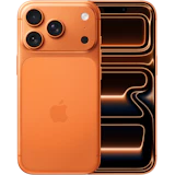 Rück- & Frontansicht Apple iPhone 17 Pro Cosmic Orange.