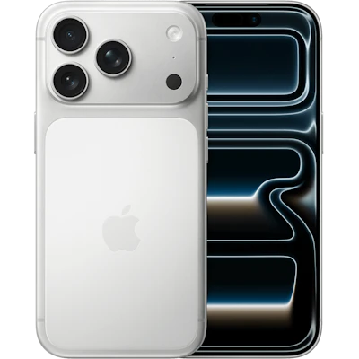 Rück- & Frontansicht Apple iPhone 17 Pro Silver.