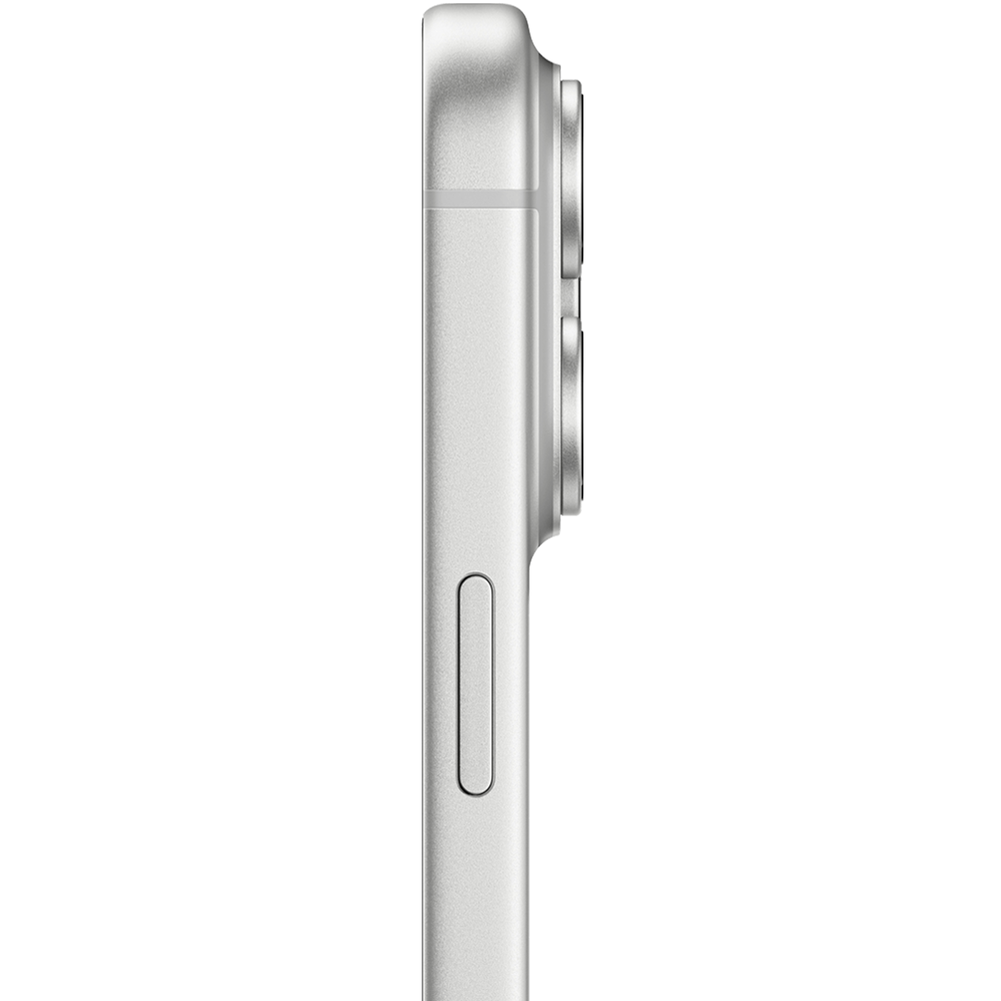 Seitenansicht Apple iPhone 17 Pro Silver.