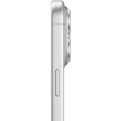 Seitenansicht Apple iPhone 17 Pro Silver.
