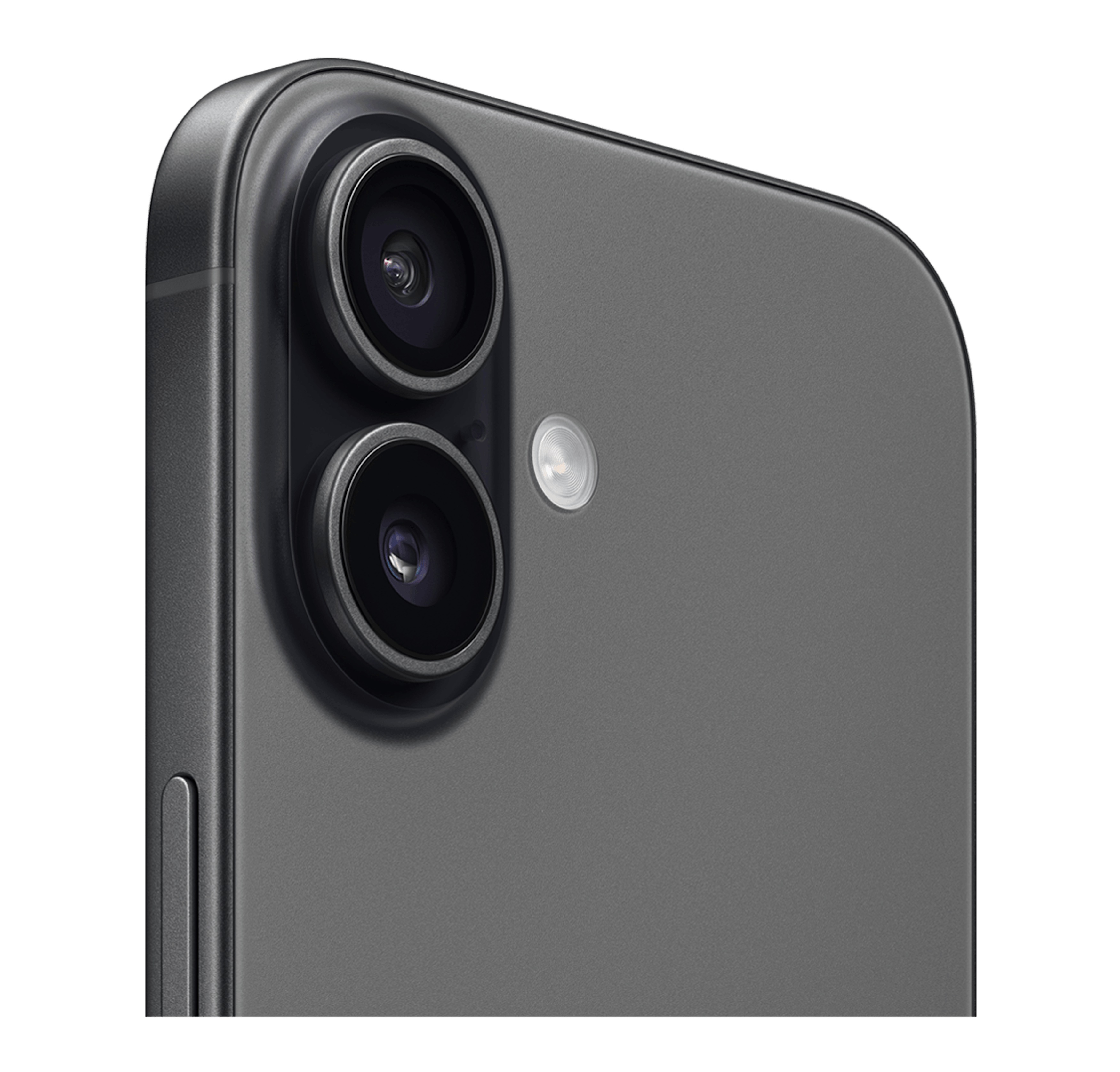 Highlight Bild vom Gerät Angeschrägte Rückansicht Apple iPhone 17 Black.
