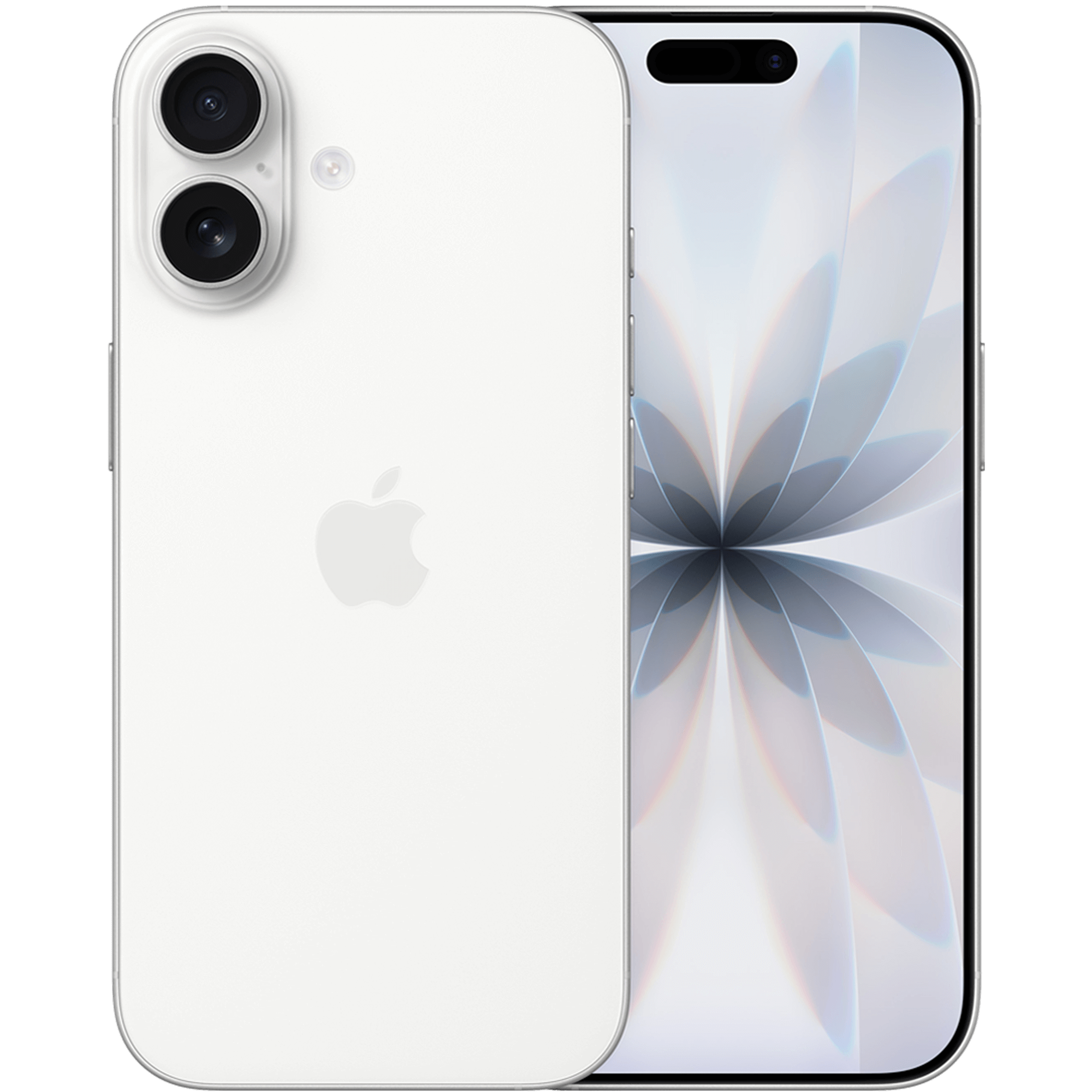 Rück- & Frontansicht Apple iPhone 17 White.