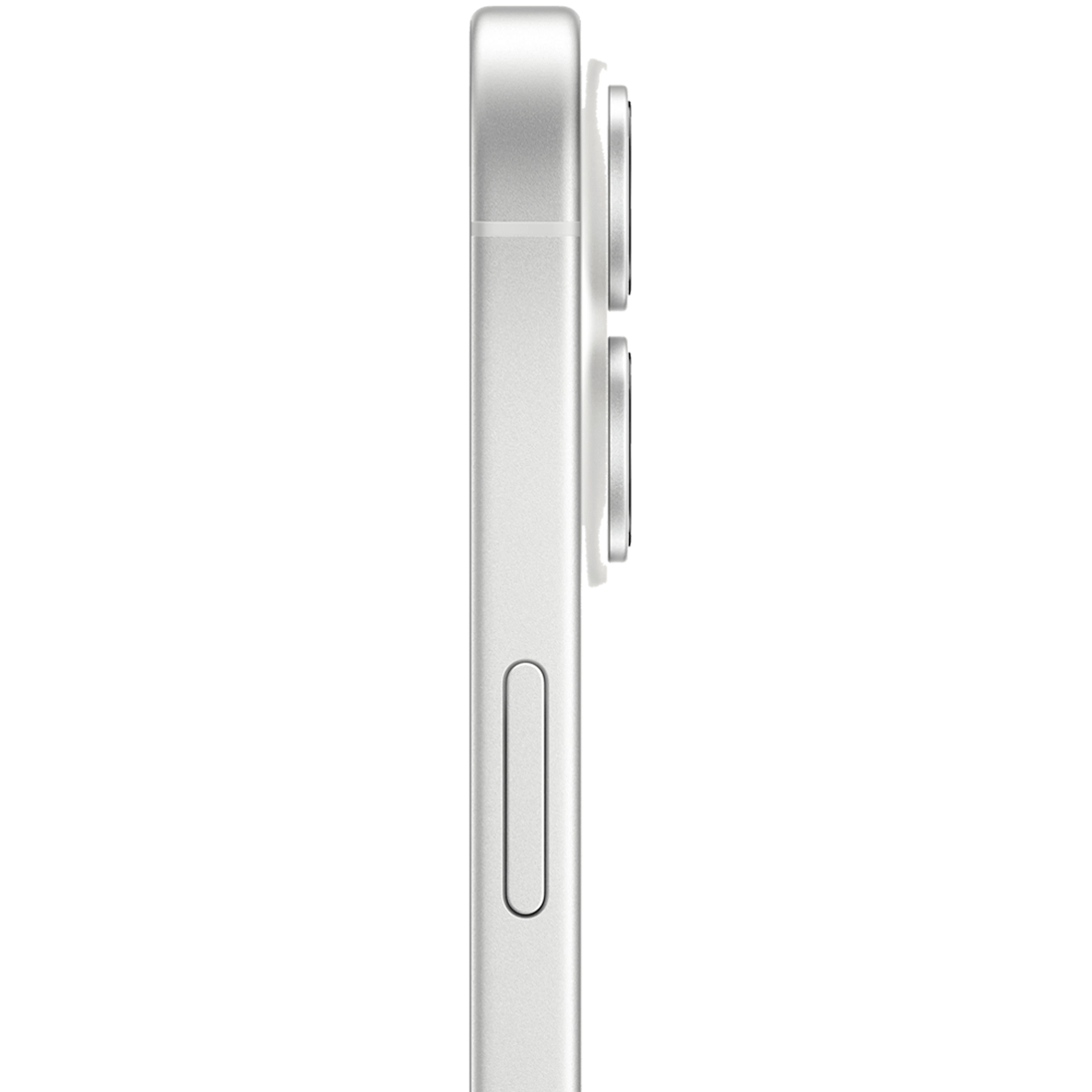 Seitenansicht Apple iPhone 17 White.