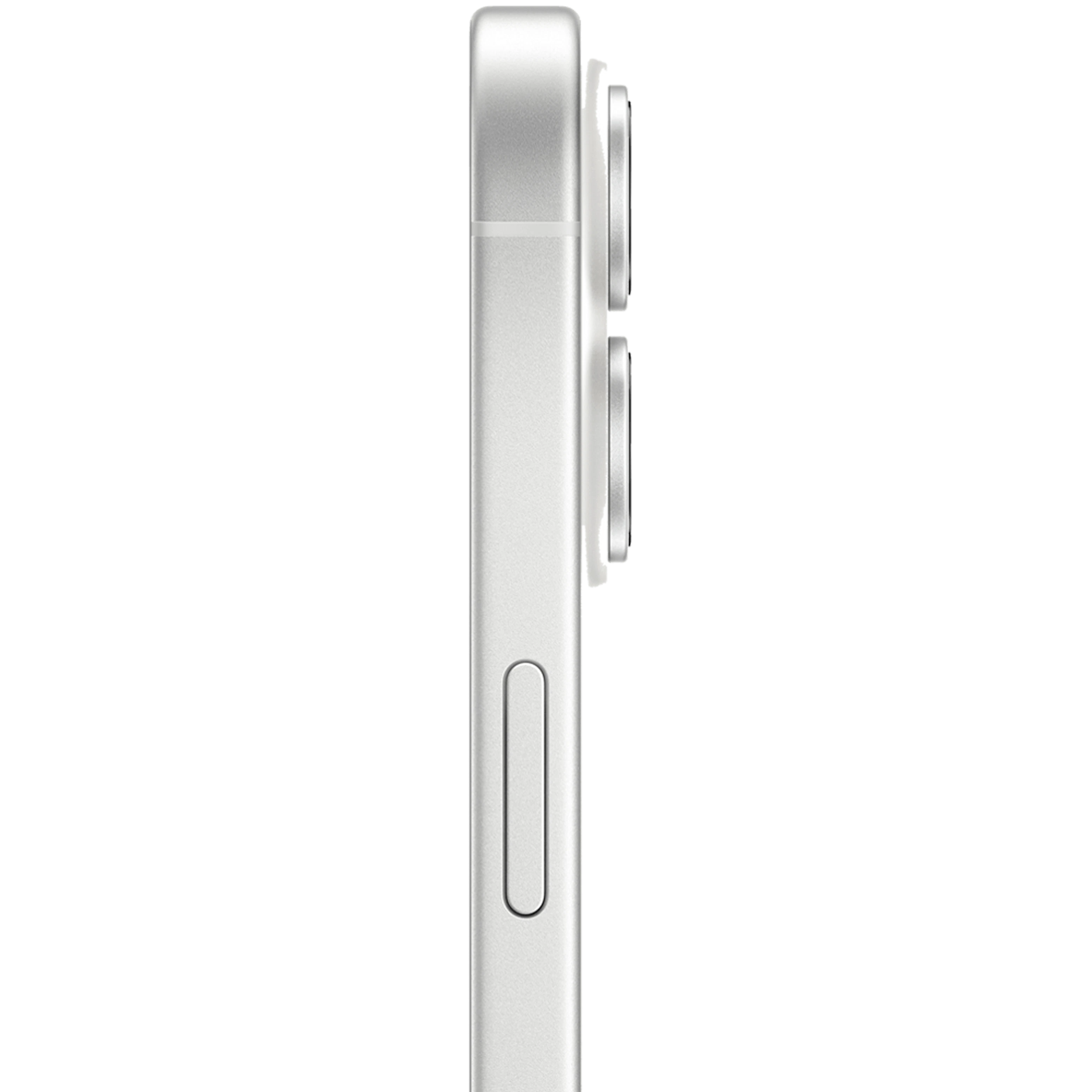Seitenansicht Apple iPhone 17 White.