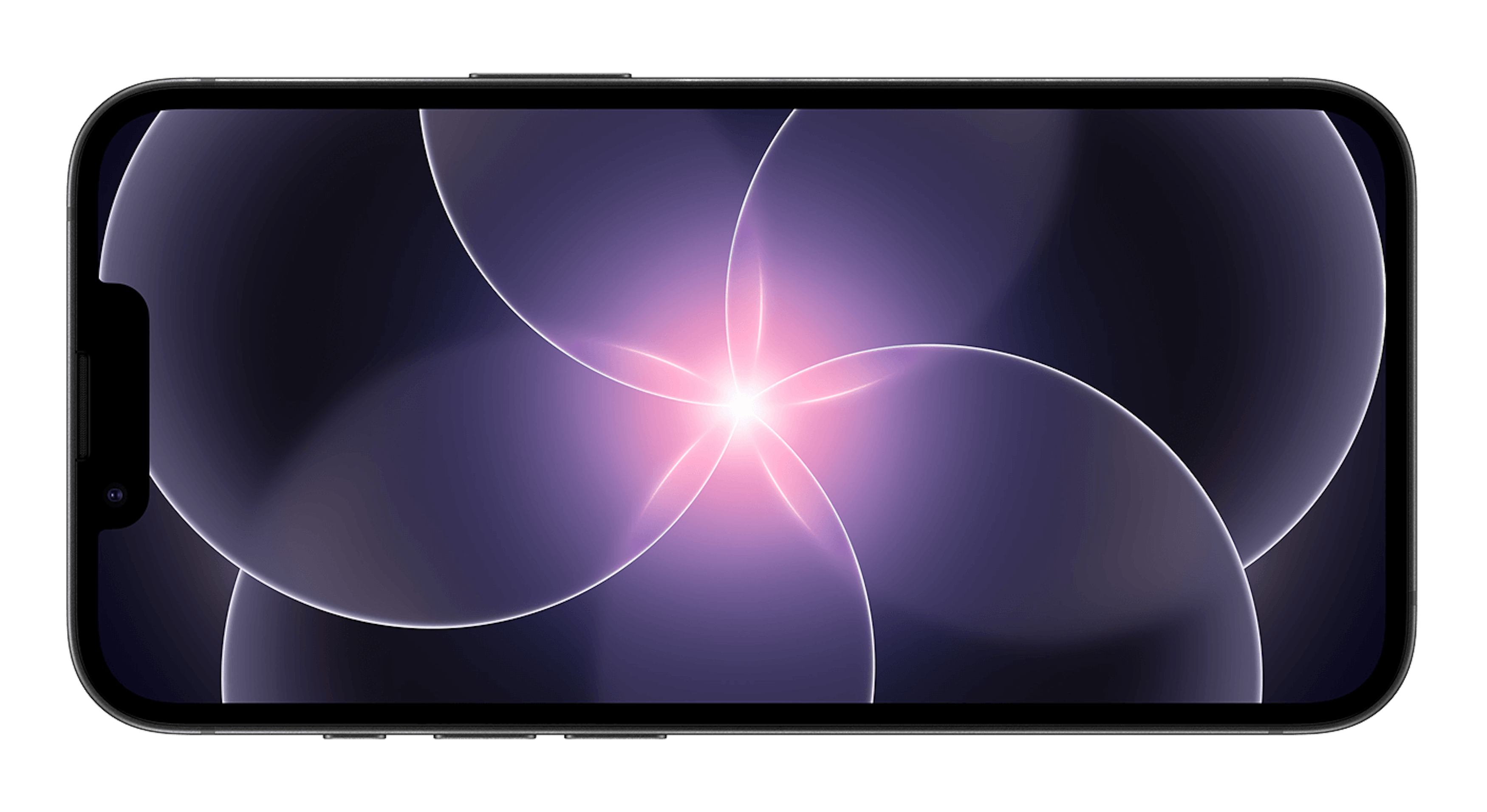 Vorderansicht iPhone 17e in schwarz.