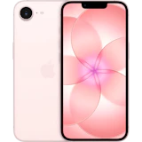 Rück- und Vorderansicht iPhone 17e in pink.