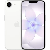 Rück- und Vorderansicht iPhone 17e in weiß.