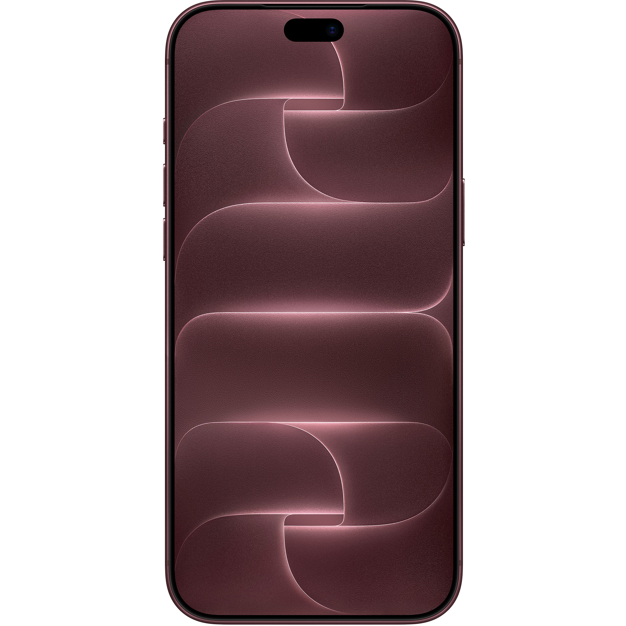 Vorderansicht Apple iPhone 18 Pro Max Burgunder.