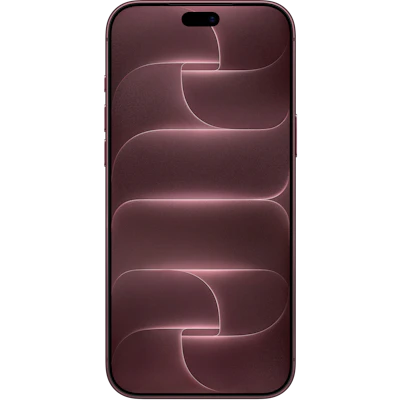 Vorderansicht Apple iPhone 18 Pro Max Burgunder.