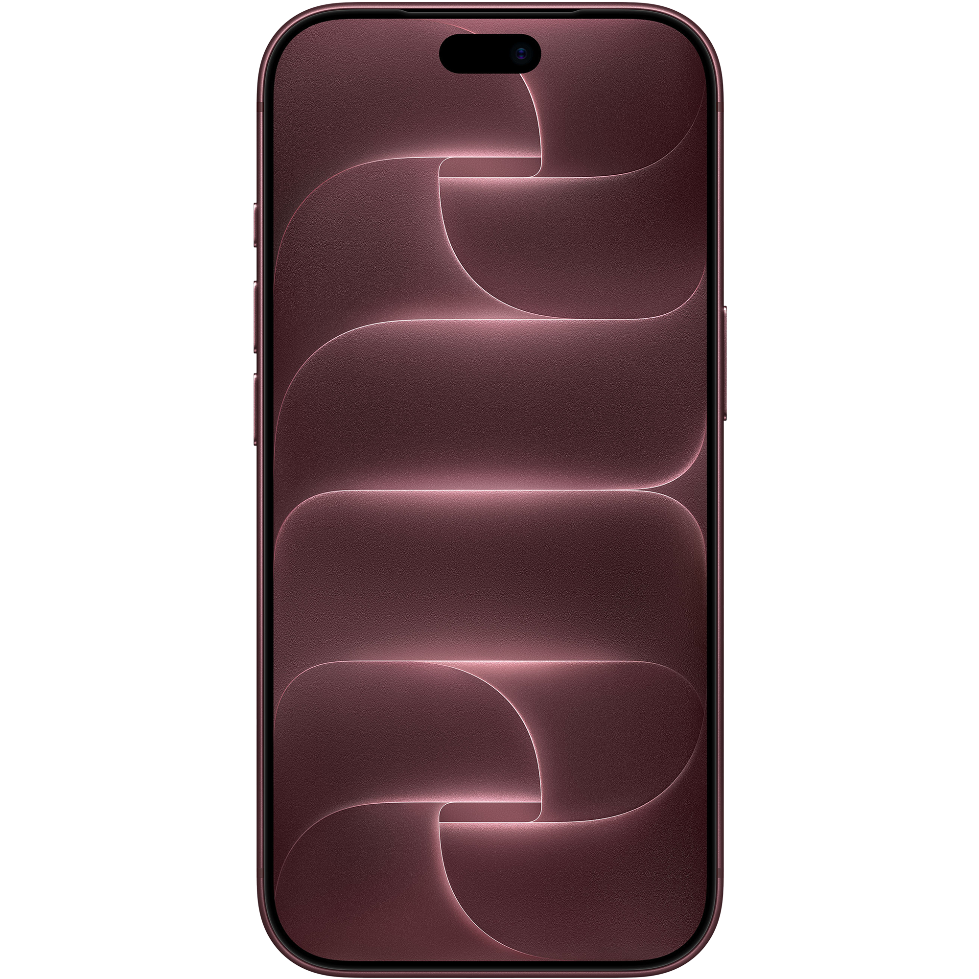 Vorderansicht Apple iPhone 18 Pro Burgunder.