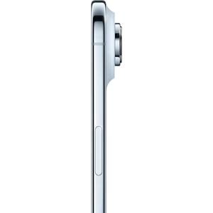 Seitenansicht Apple iPhone Air Blue.
