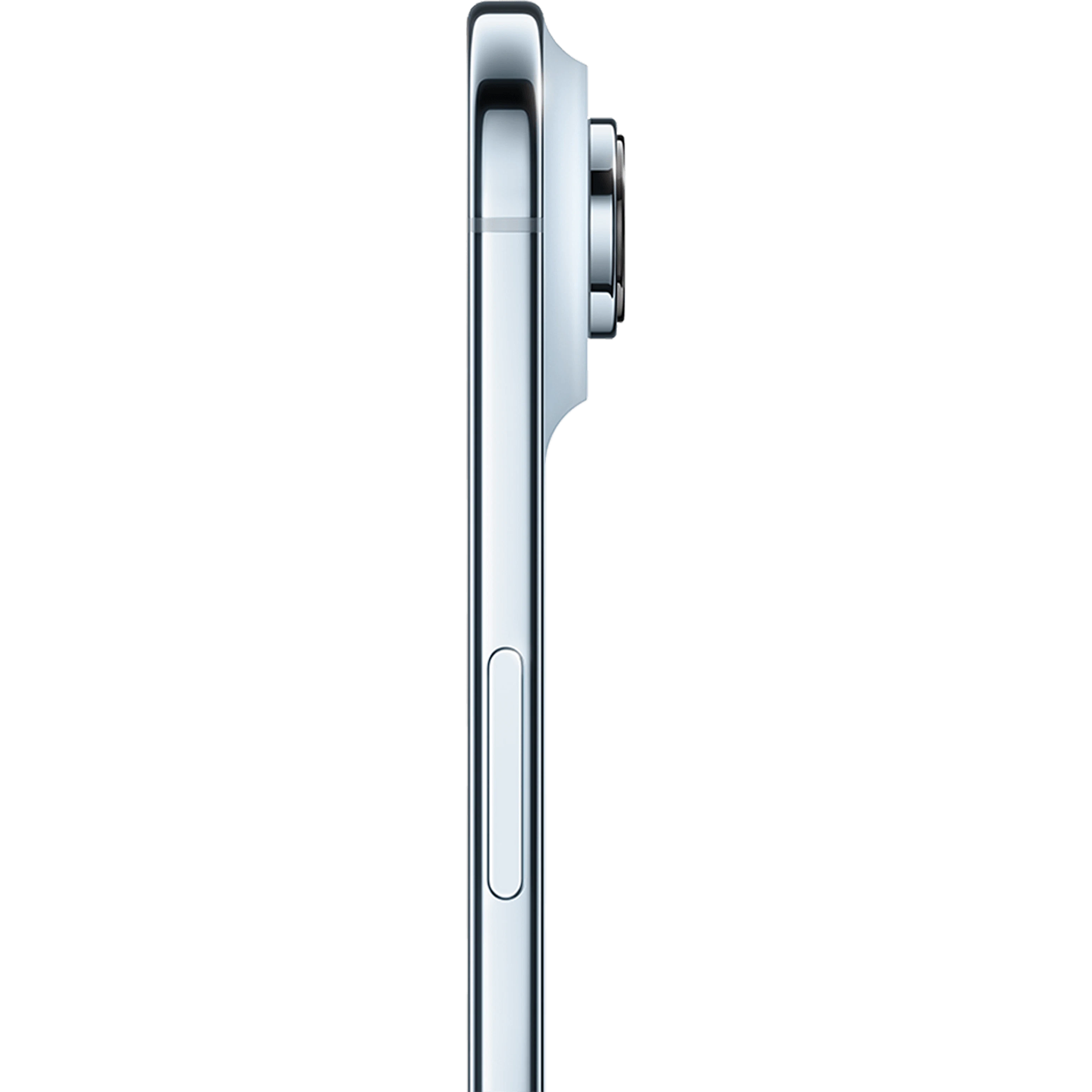Seitenansicht Apple iPhone Air Blue.