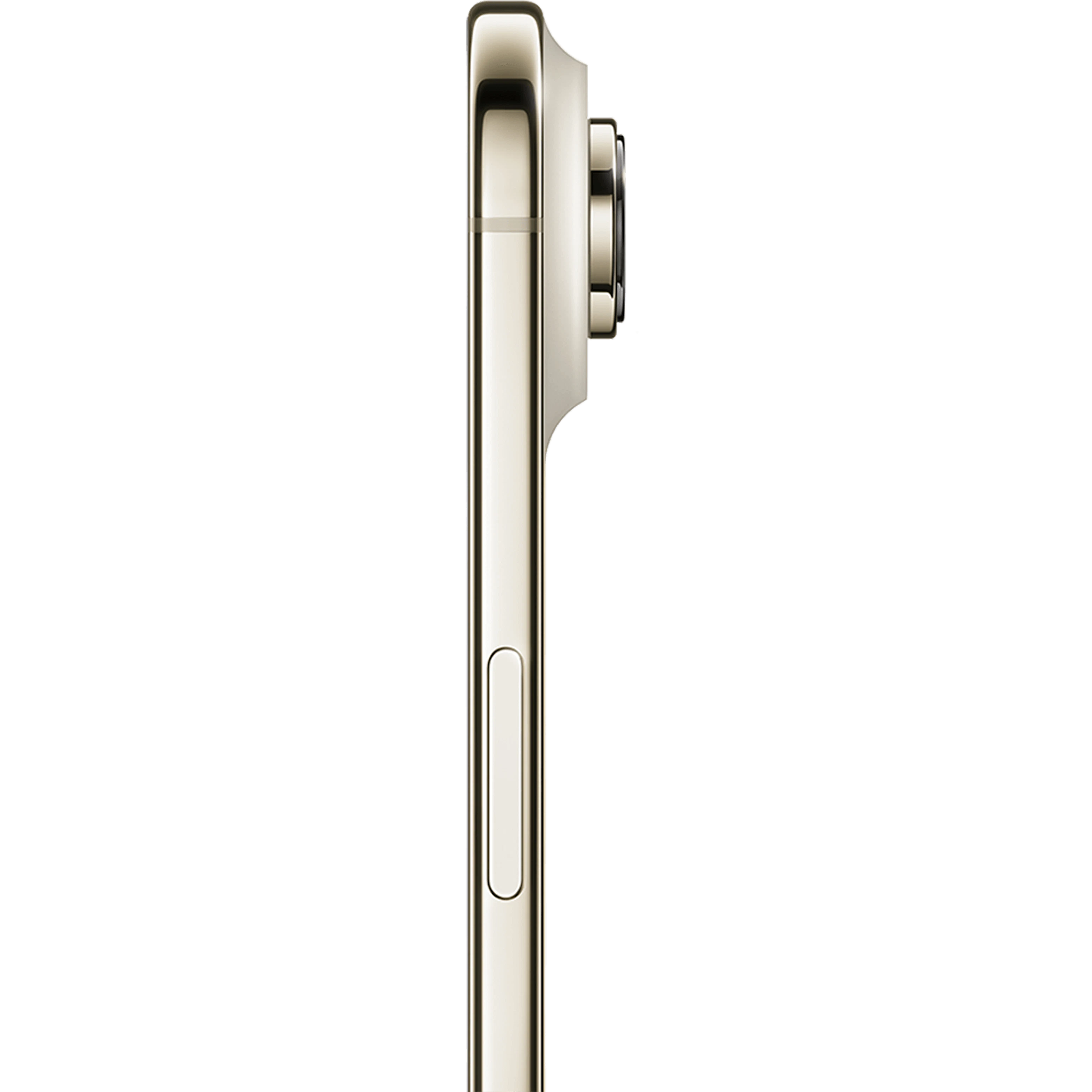 Seitenansicht Apple iPhone Air Gold.