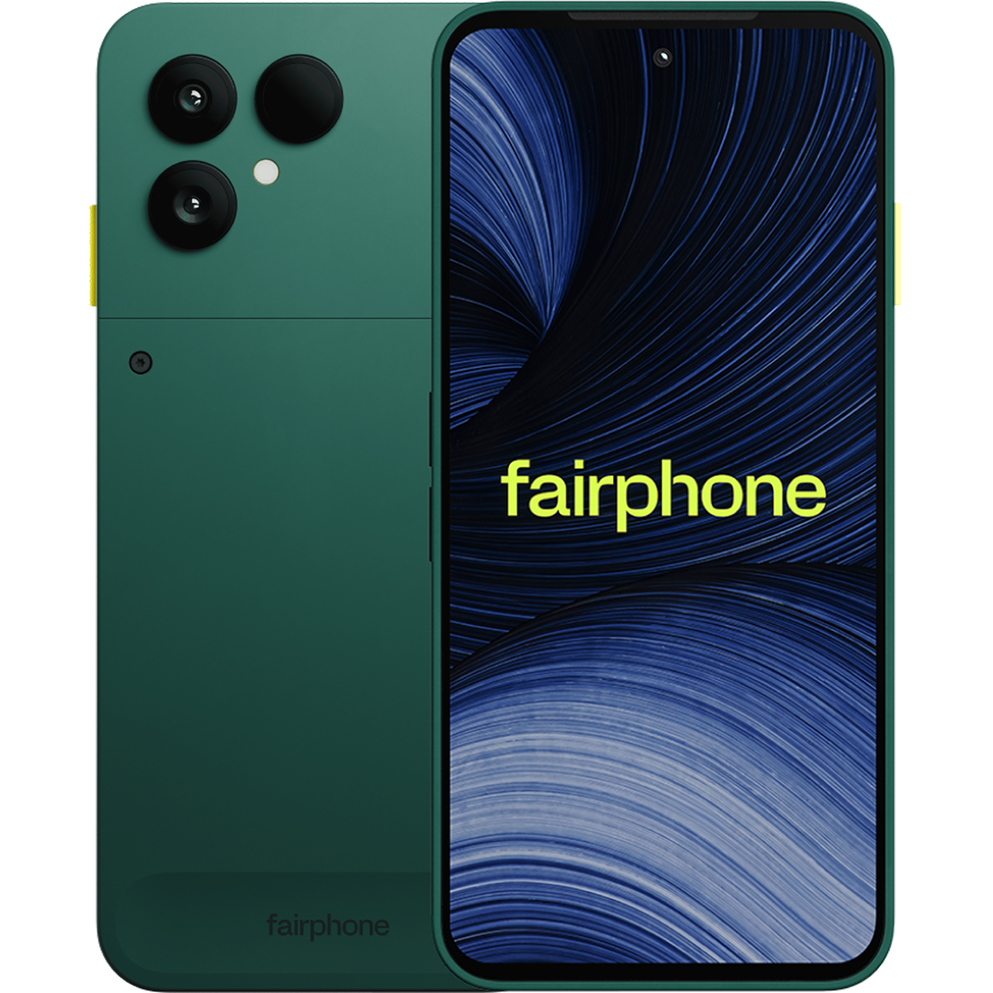 Rück- & Vorderseite Fairphone (Gen. 6+).