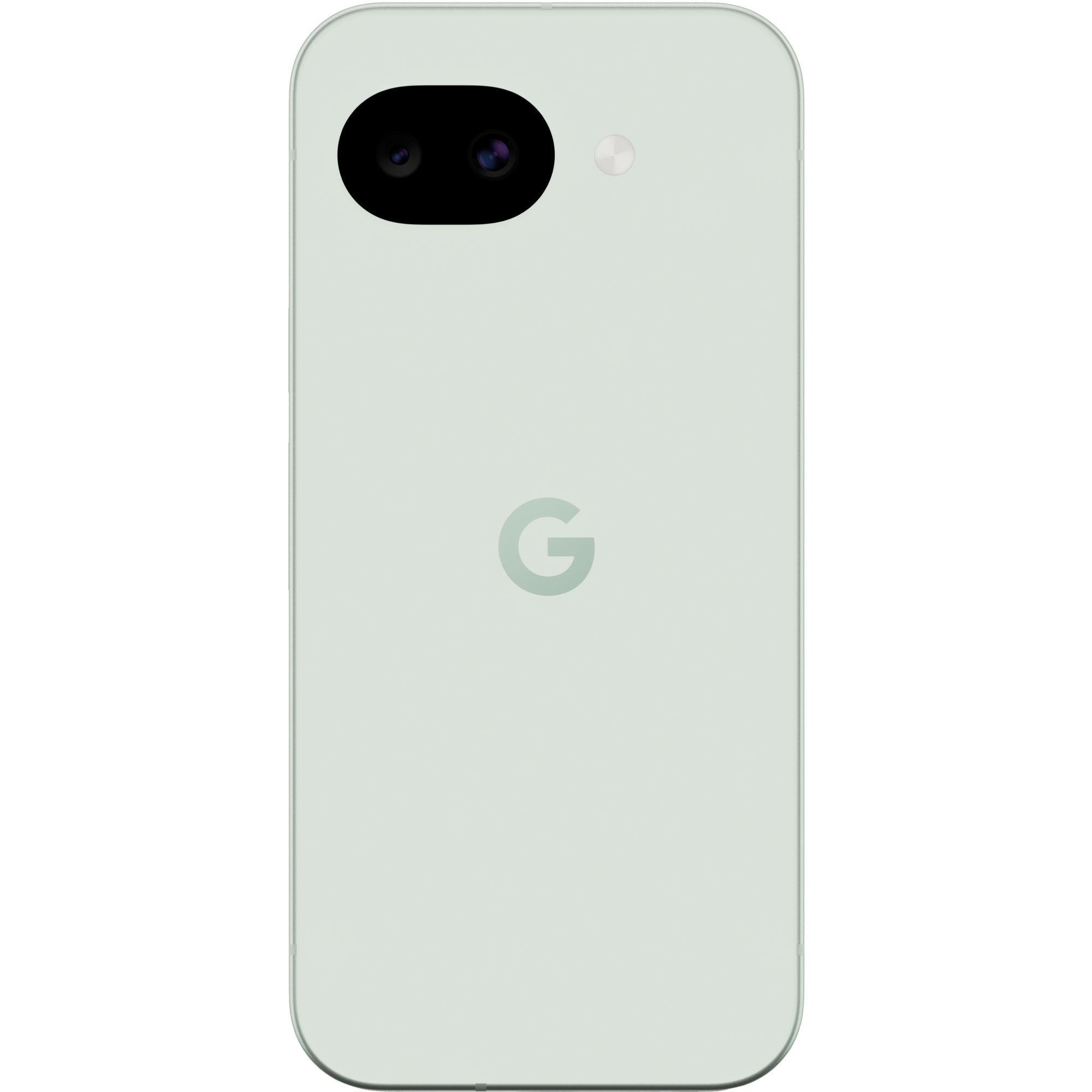 Rückansicht Google Pixel 10a Hellgrün.