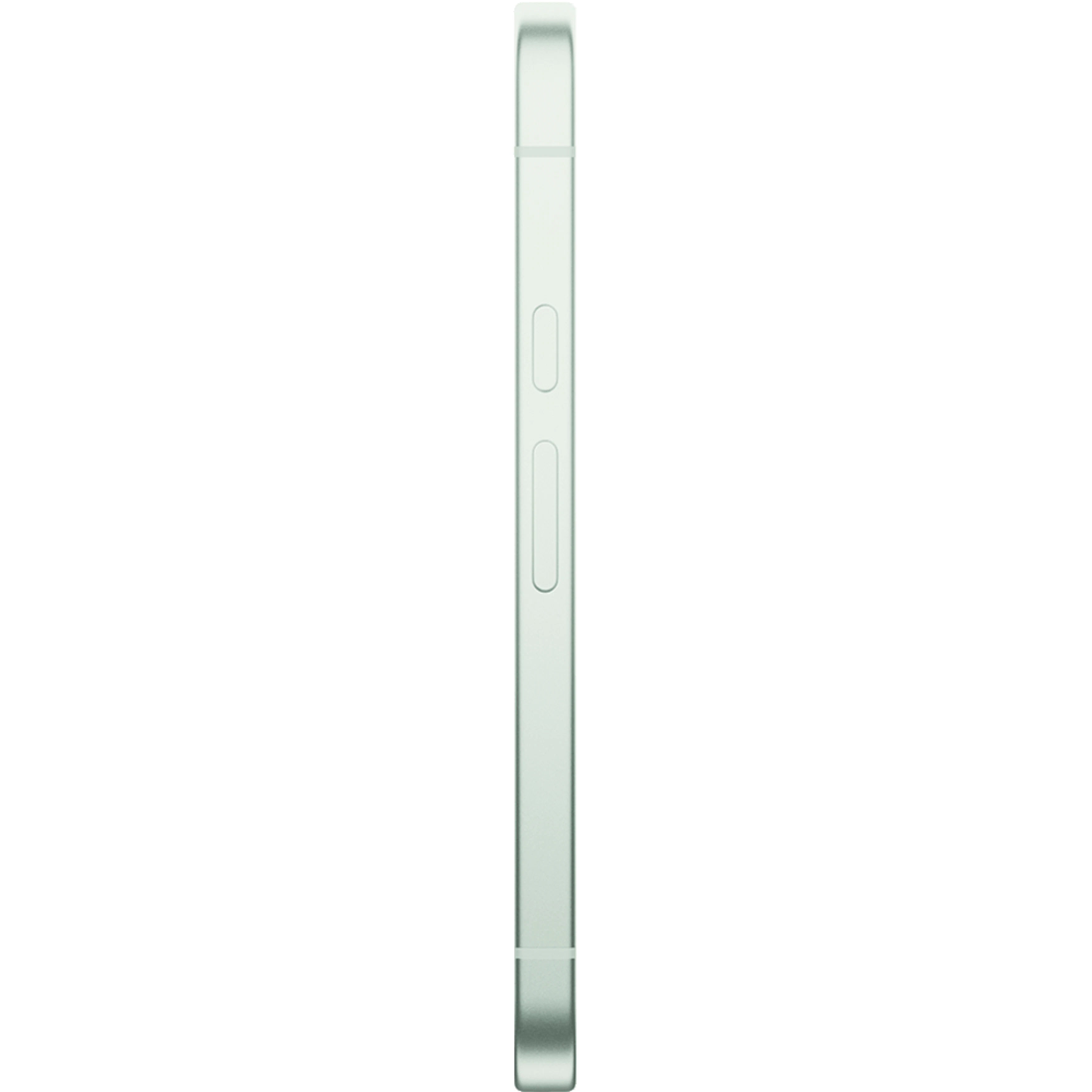 Seitenansicht Google Pixel 10a Hellgrün.