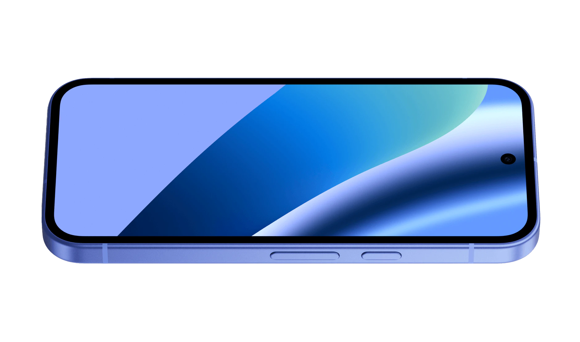 Vorderansicht Google Pixel 10a Lavendel.