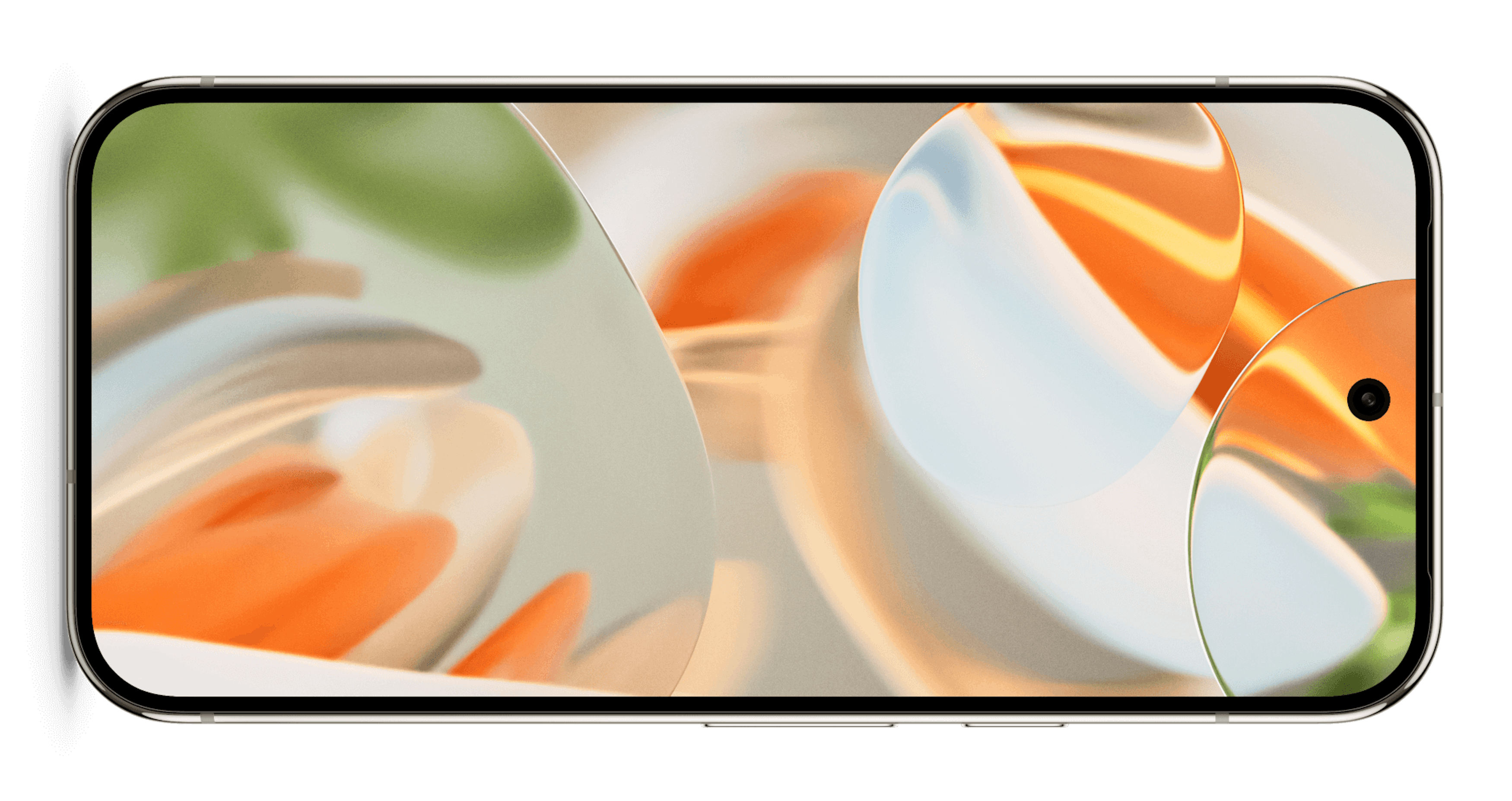 Vorderansicht Google Pixel 9 Pro.