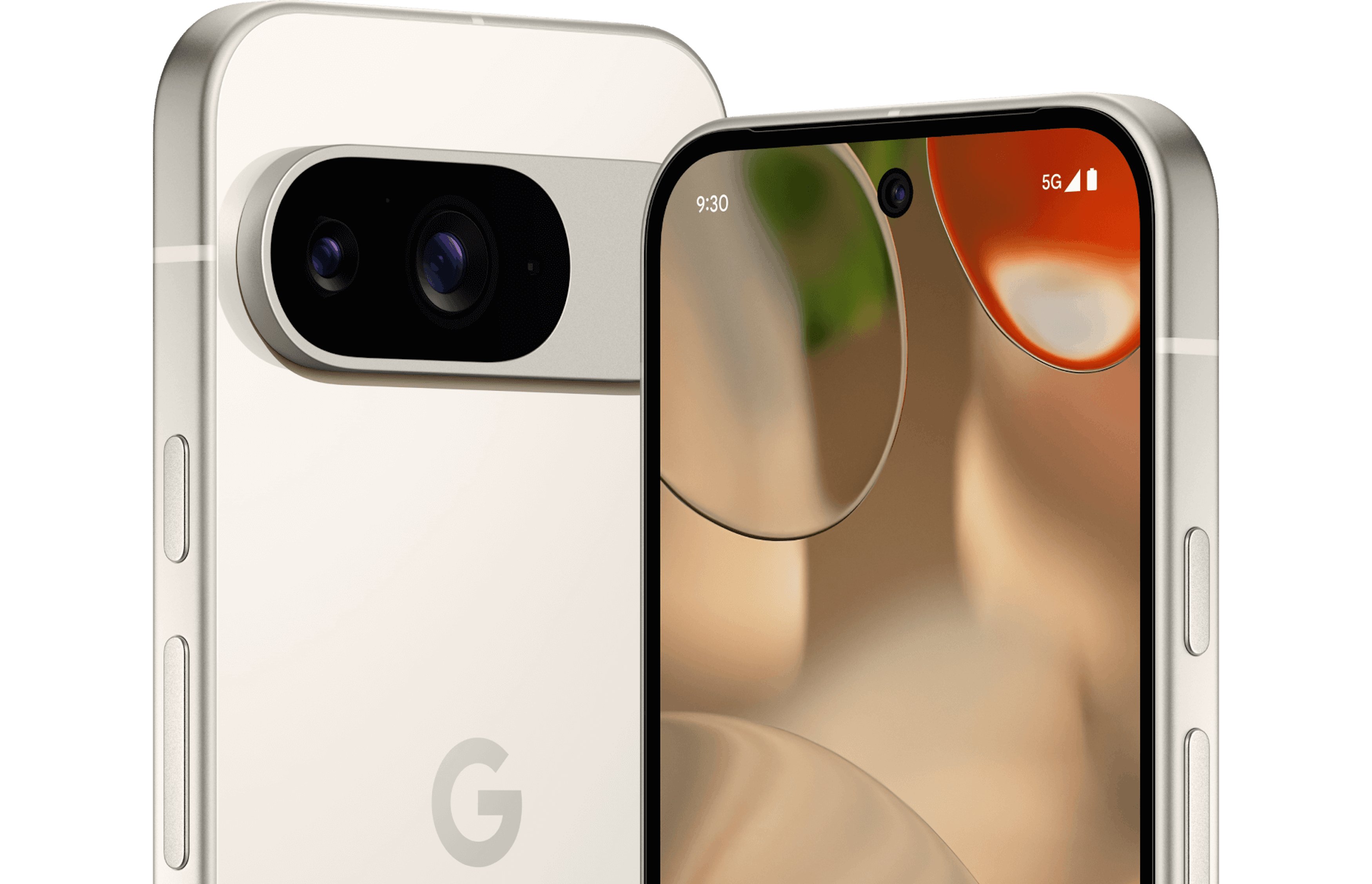 Detailansicht Kamera Google Pixel 9 Porzellan