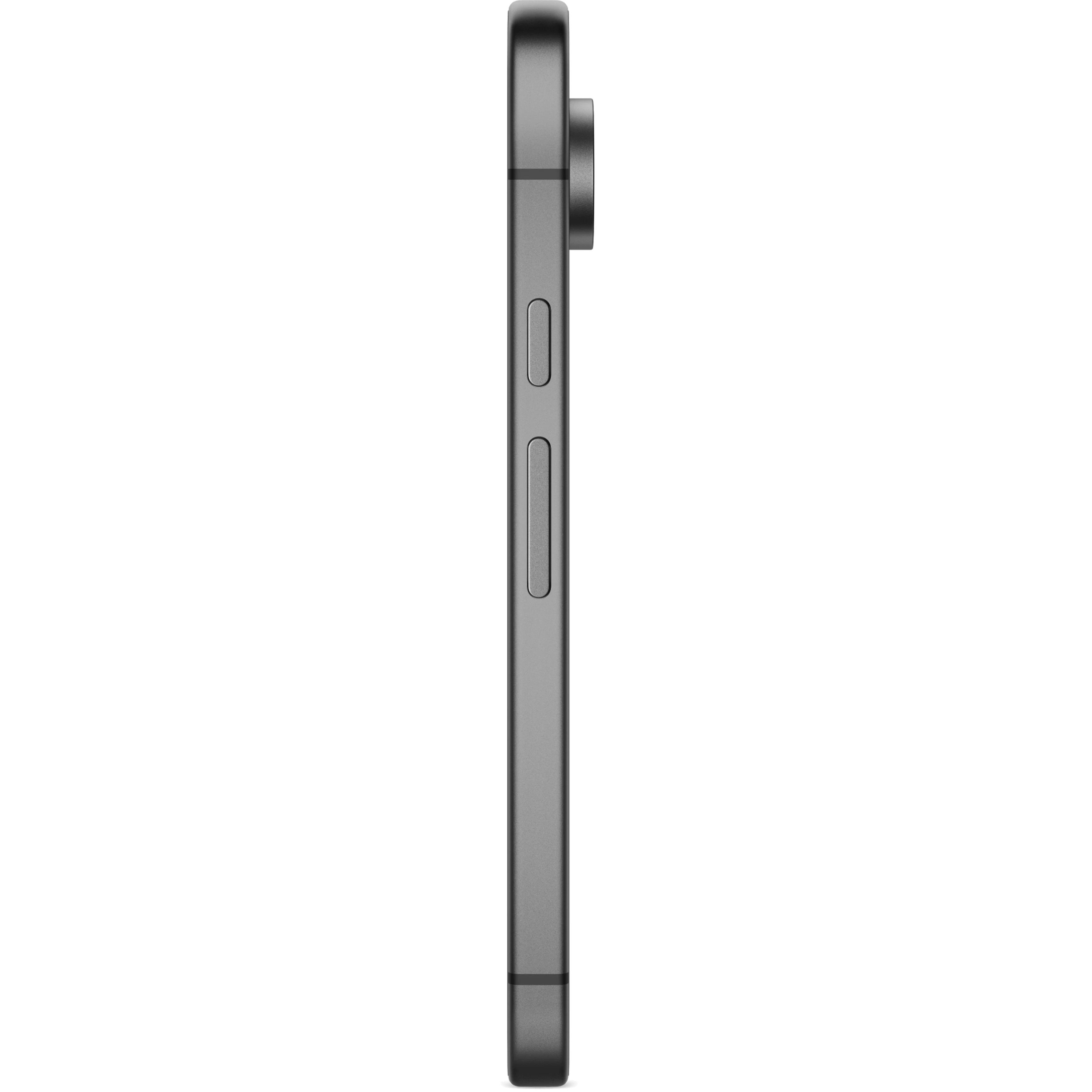 Seitenansicht Google Pixel 9 Obsidian.