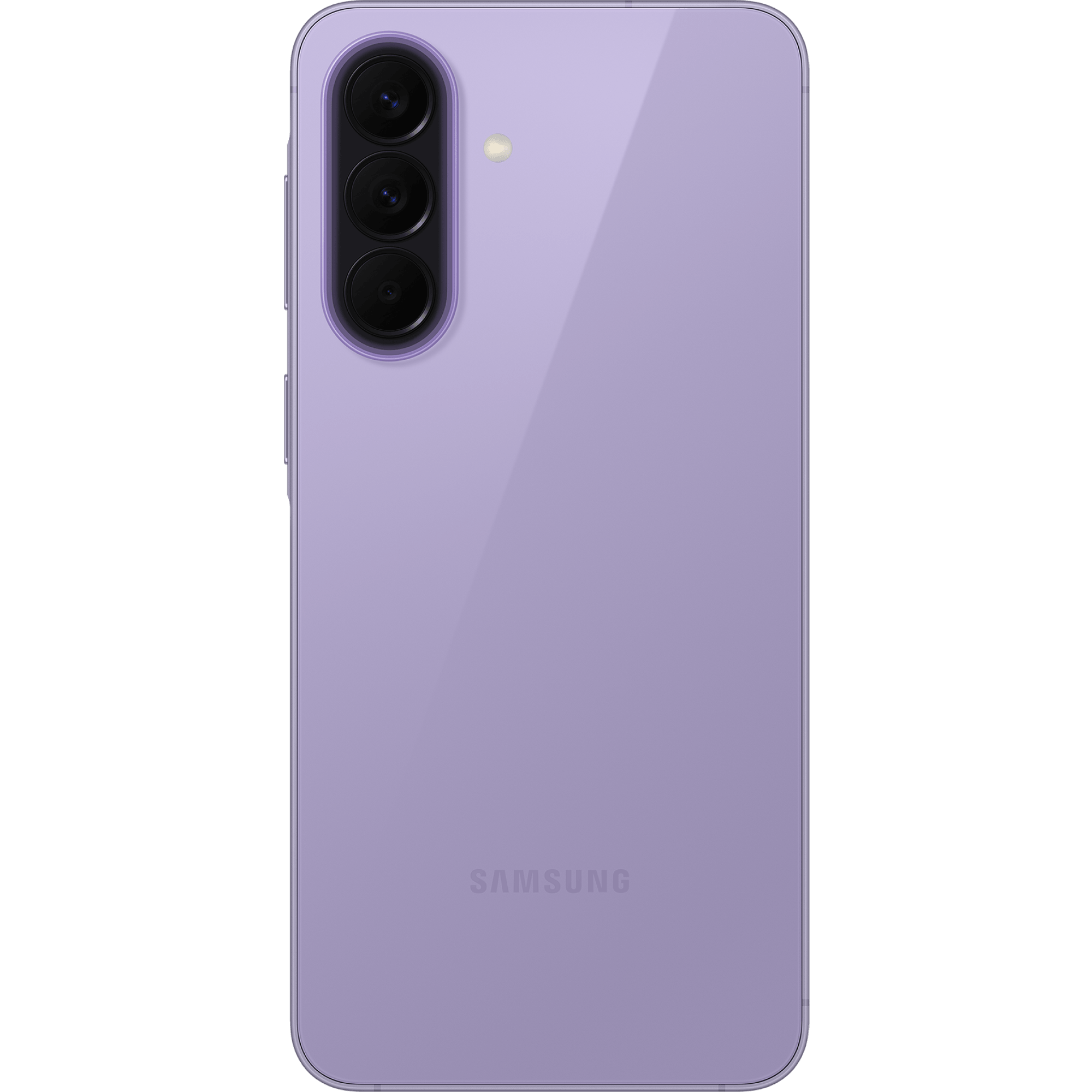 Rückansicht Samsung Galaxy A57 Helllila.