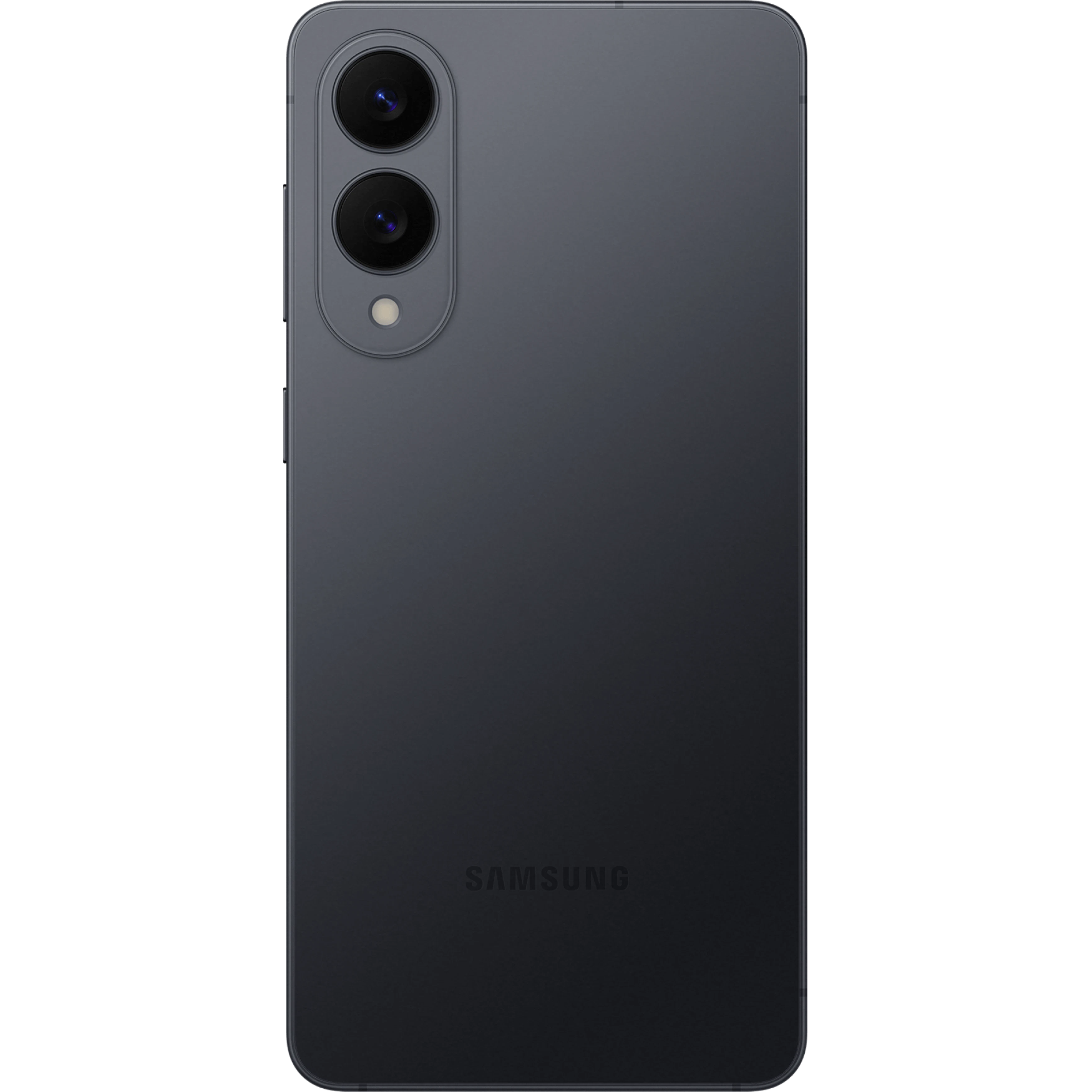 Rückansicht Samsung Galaxy S25 Edge Schwarz.