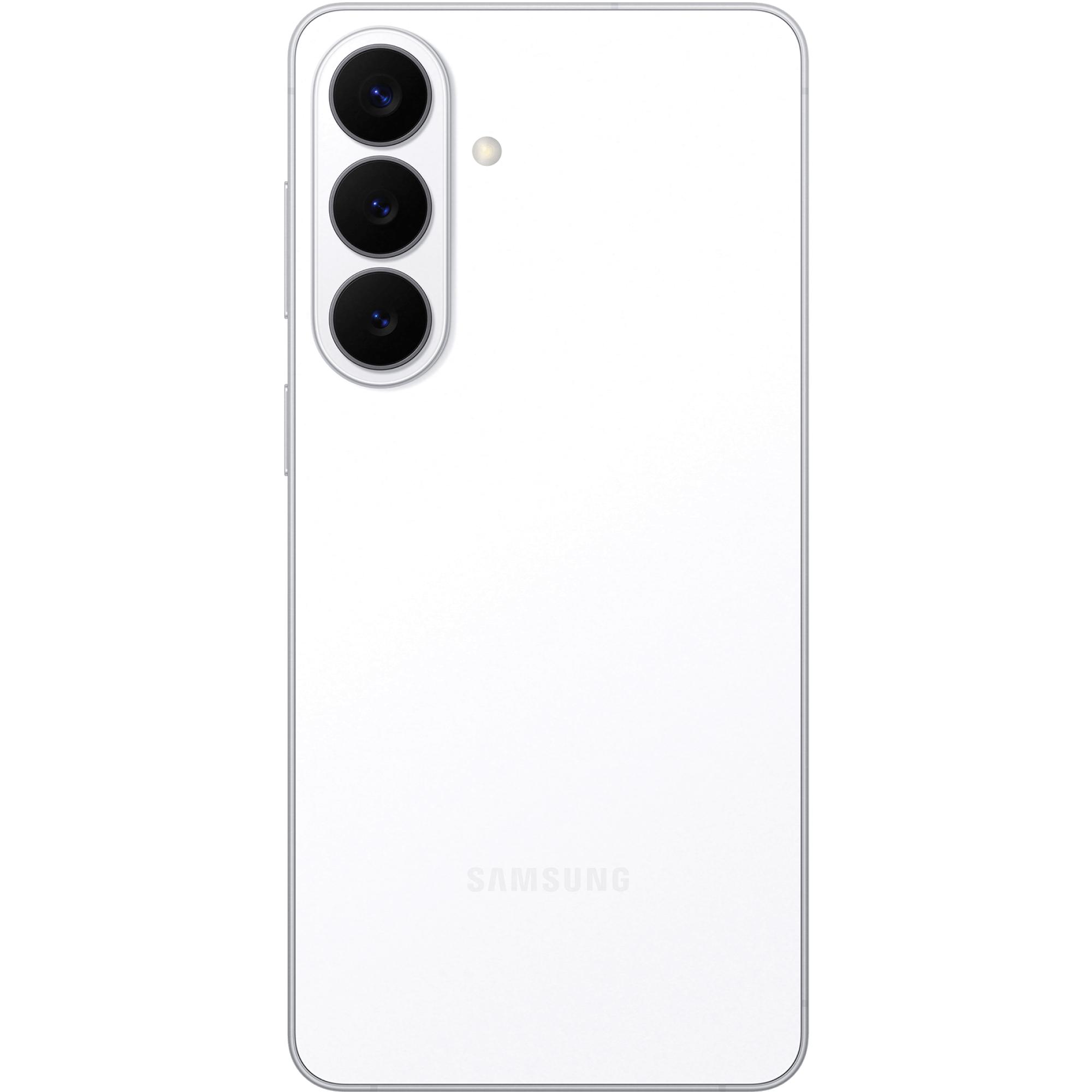 Rückansicht Samsung Galaxy S26 Plus Weiß.