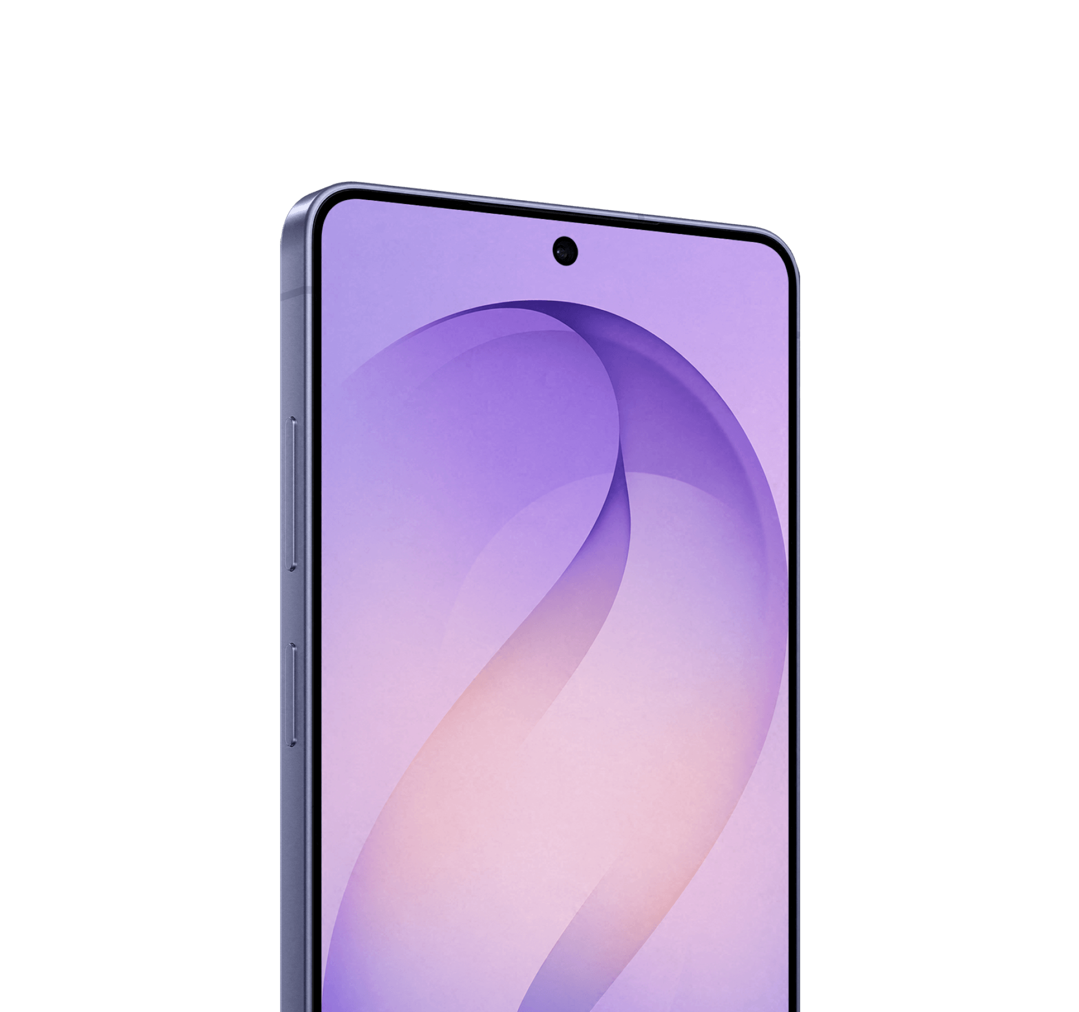 Schräge Vorderansicht Samsung Galaxy S26 Ultra.