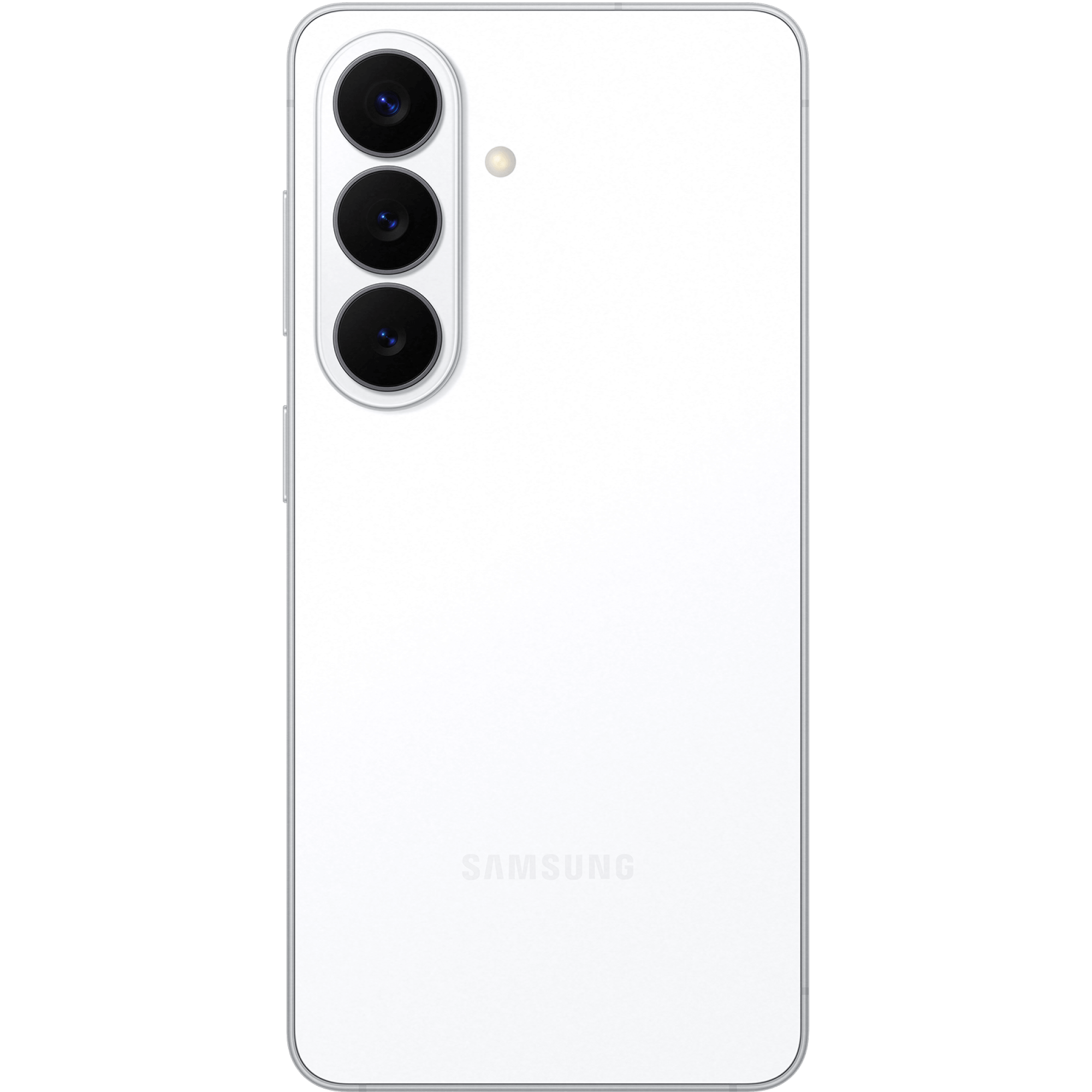 Rückansicht Samsung Galaxy S26 Weiß.