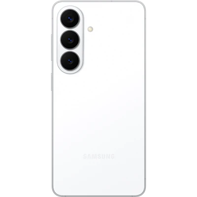 Rückansicht Samsung Galaxy S26 Weiß.