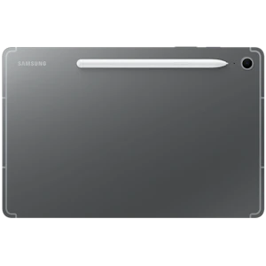 Rückansicht Samsung Galaxy Tab S10 Fe 5G Grau. Rückansicht Samsung Galaxy Tab S10 Fe 5G Grau.