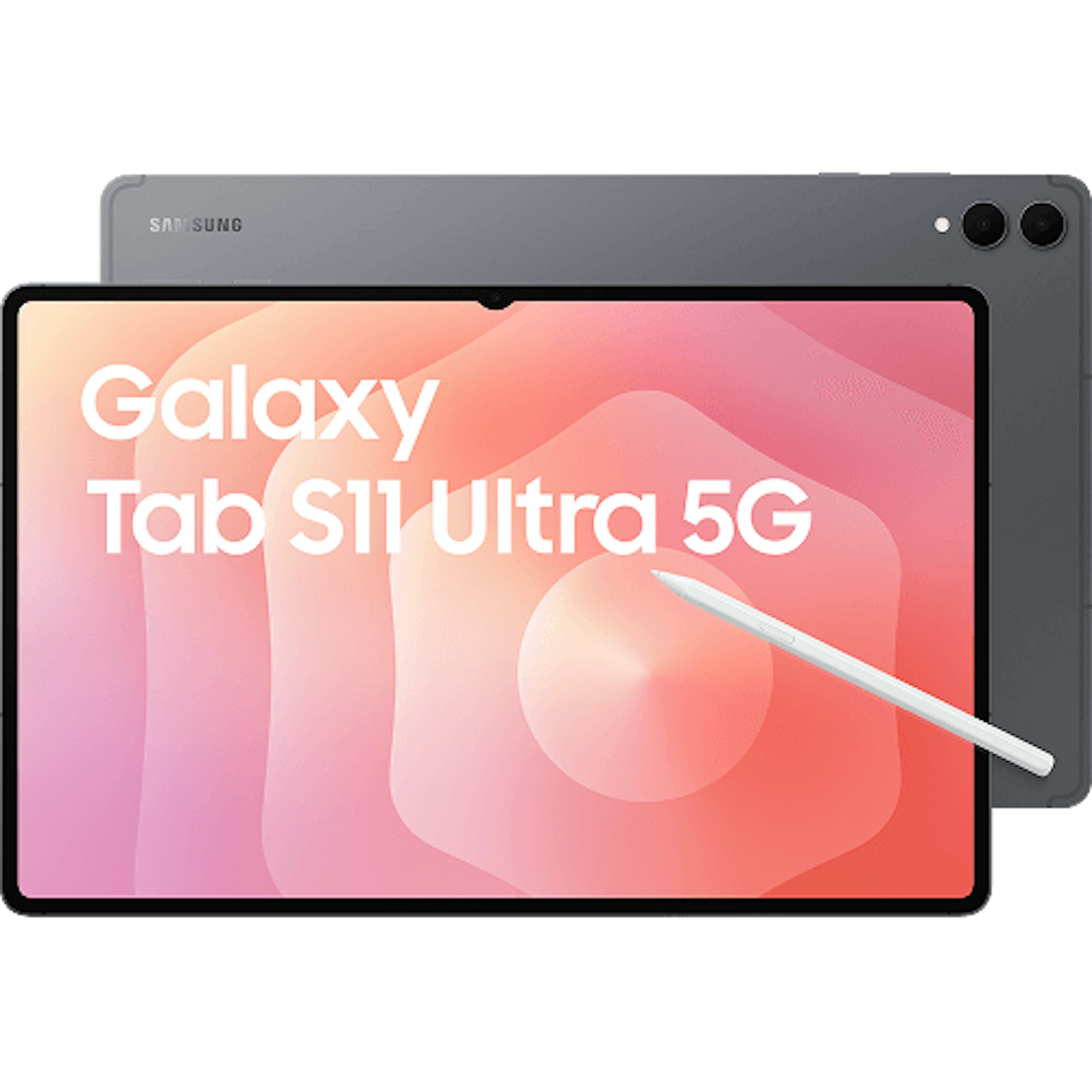 Front- und Rückansicht Samsung Galaxy Tab S11 Ultra Front- und Rückansicht Samsung Galaxy Tab S11 Ultra
