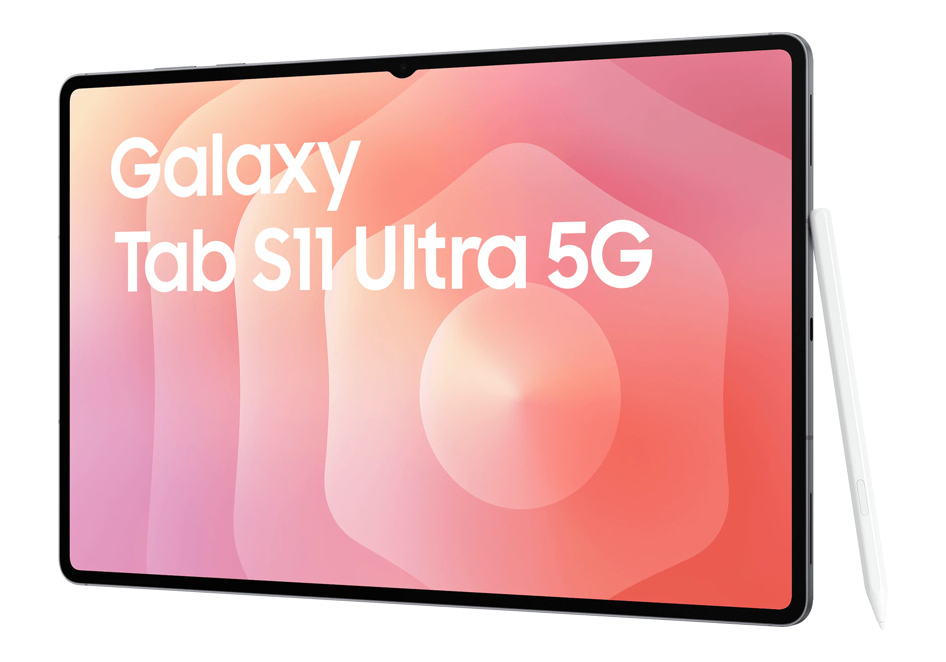 Schräge Frontansicht Samsung Galaxy Tab S11 Ultra