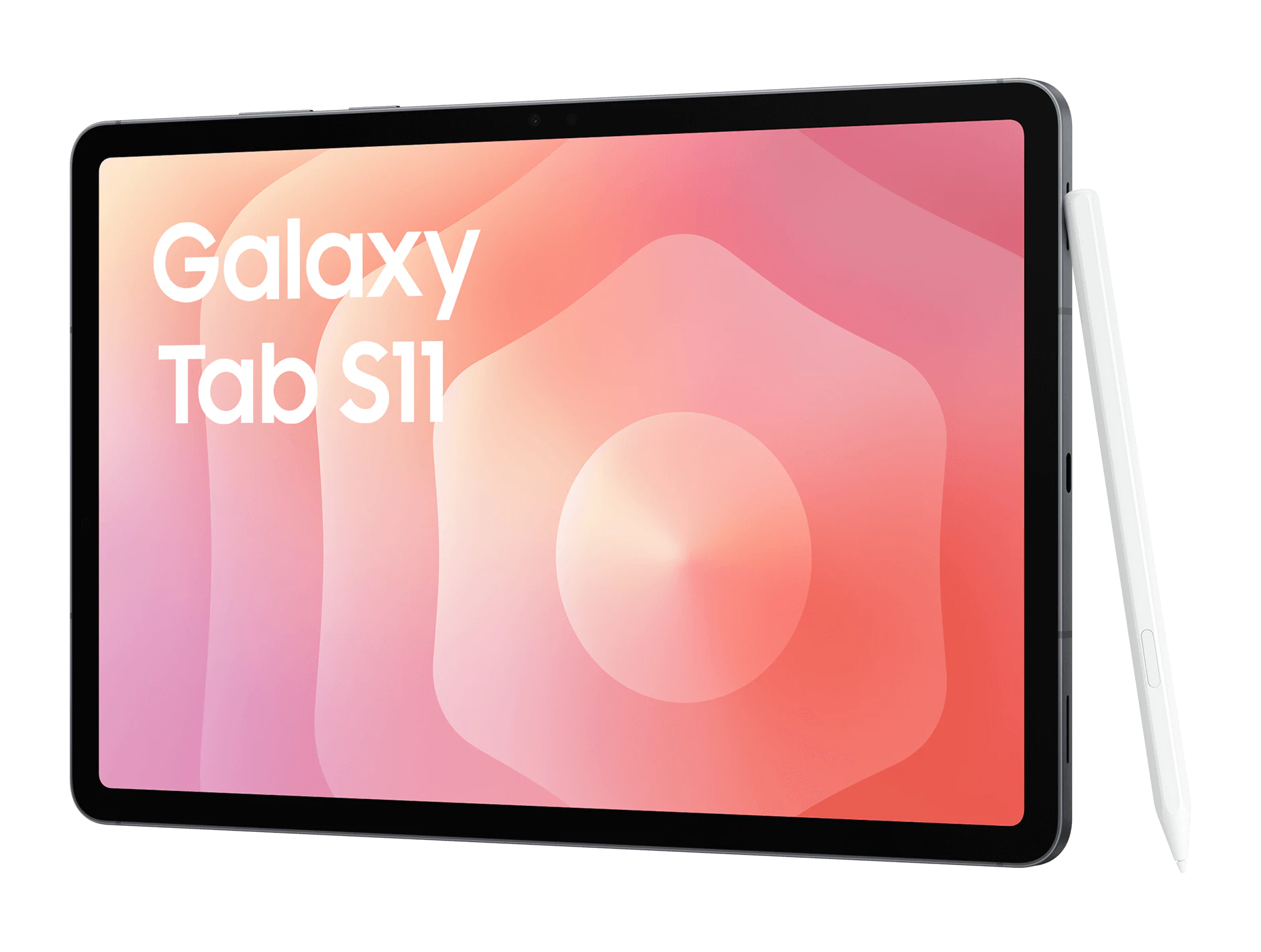 Schräge Frontansicht Samsung Galaxy Tab S11