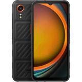 Vorder- und Rückansicht Samsung Galaxy XCover7 Schwarz. Vorder- und Rückansicht Samsung Galaxy XCover7 Schwarz.